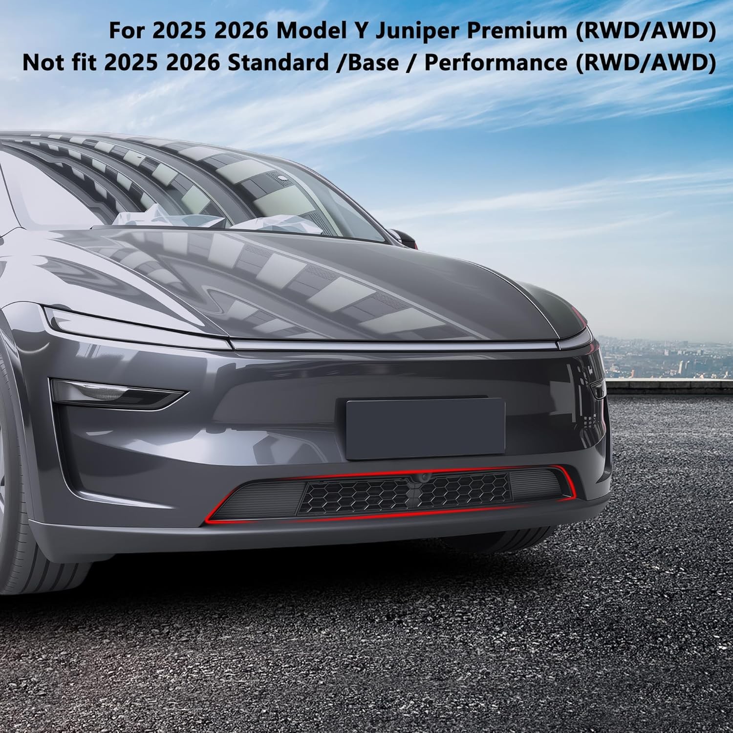 Tesla Model Y Juniper Front Mesh Grille Cover
