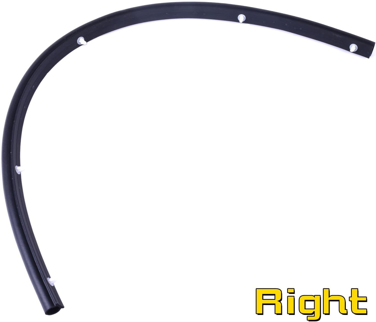 ​​4X Hood Rubber Weather Stripping Seal Clips Strip Compatible with Mitsubishi