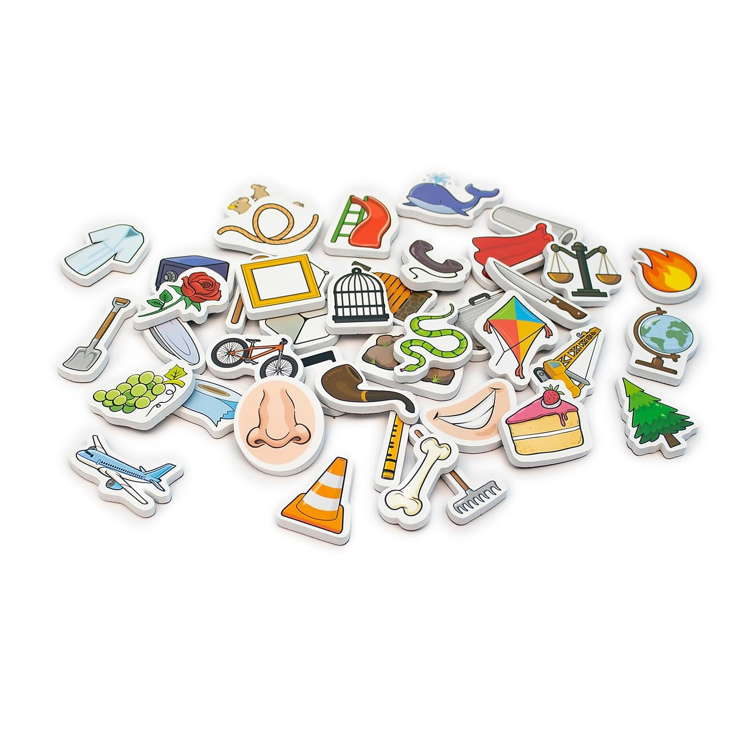 40 Magnetic Foam Magic E Objects for Interactive Sound Learning Fun