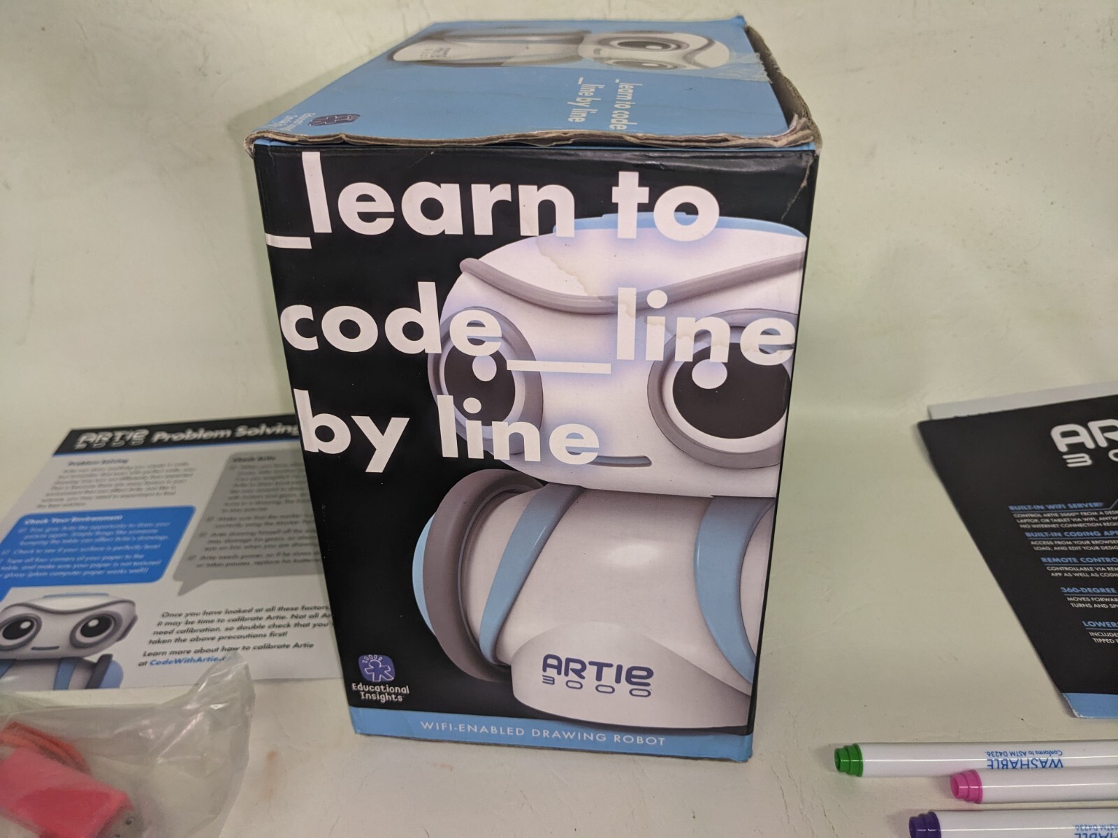 Educational Insights Artie 3000 The Coding Robot Stem Toy (K7)