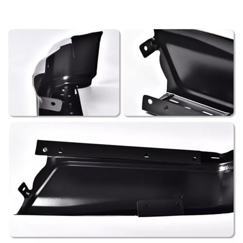 15-20 Ford F150 Rear Bumper End Caps Covers Left & Right w/o Sensor Holes Black