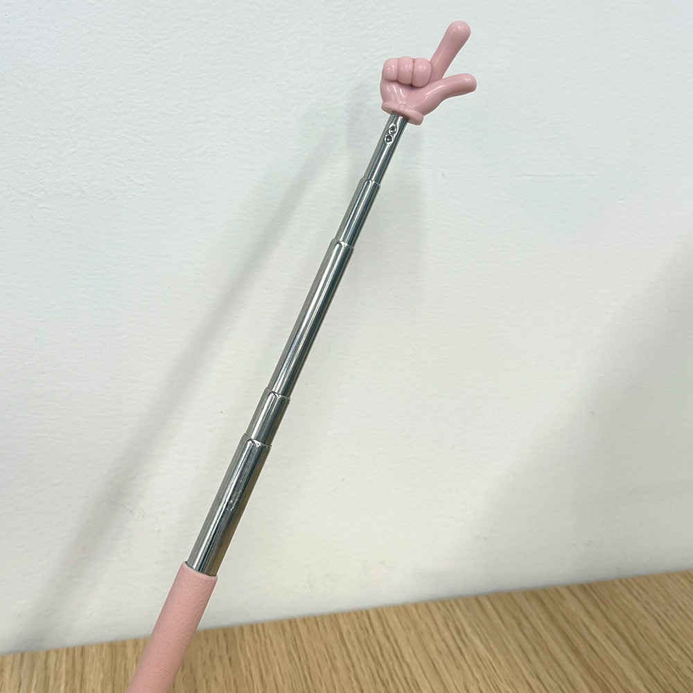 Retractable Stainless Steel Baton Finger Reading Teaching