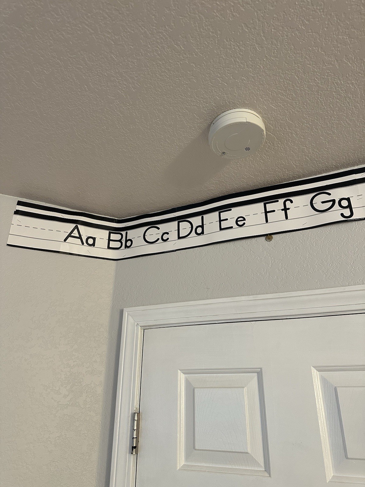 Alphabet Banner Upper & Lower Case Letters, Learning ABCs & Numbers 1-10 (8 pcs)