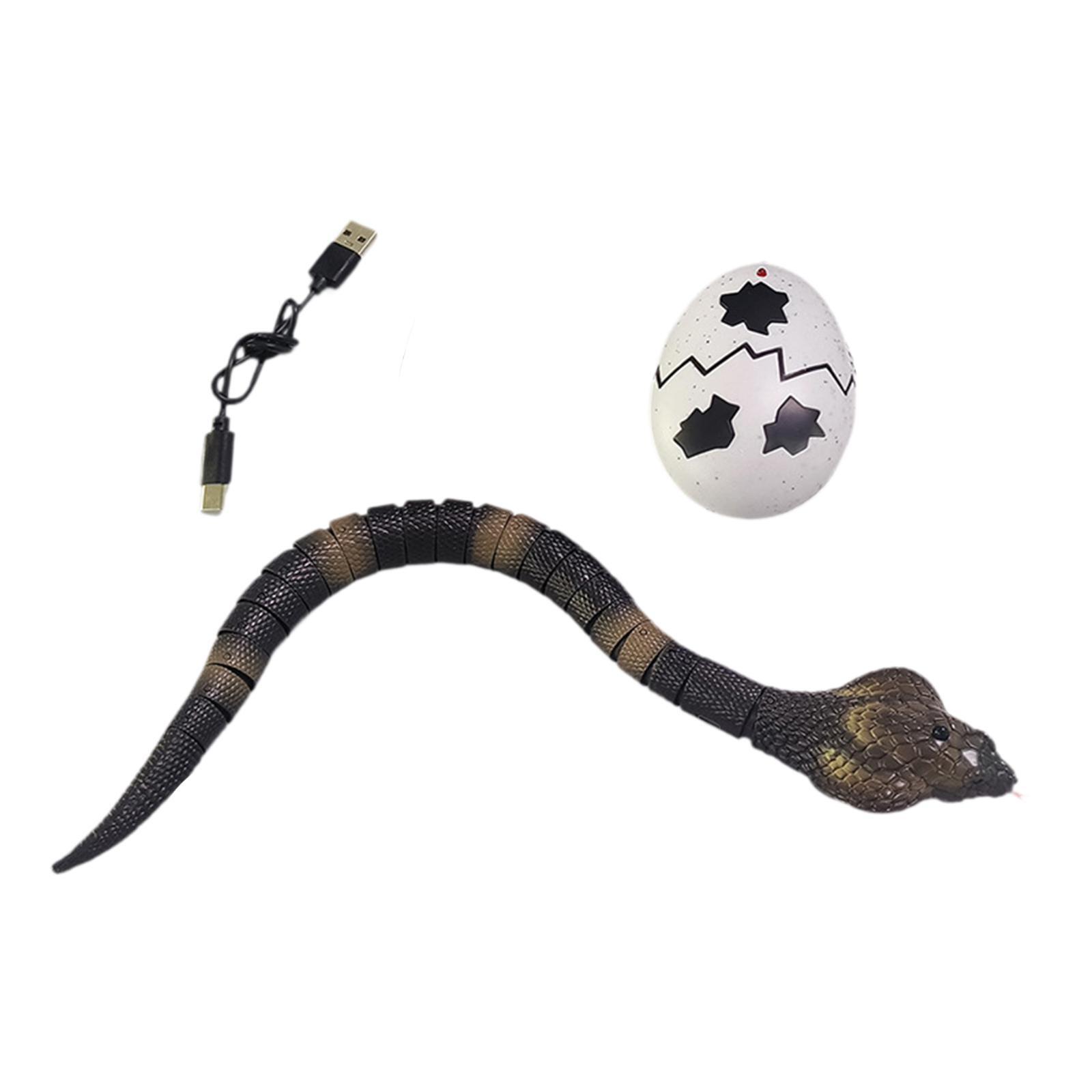 Remote Control Snake Right Animal Crawling Vehicle for Halloween Party Favor