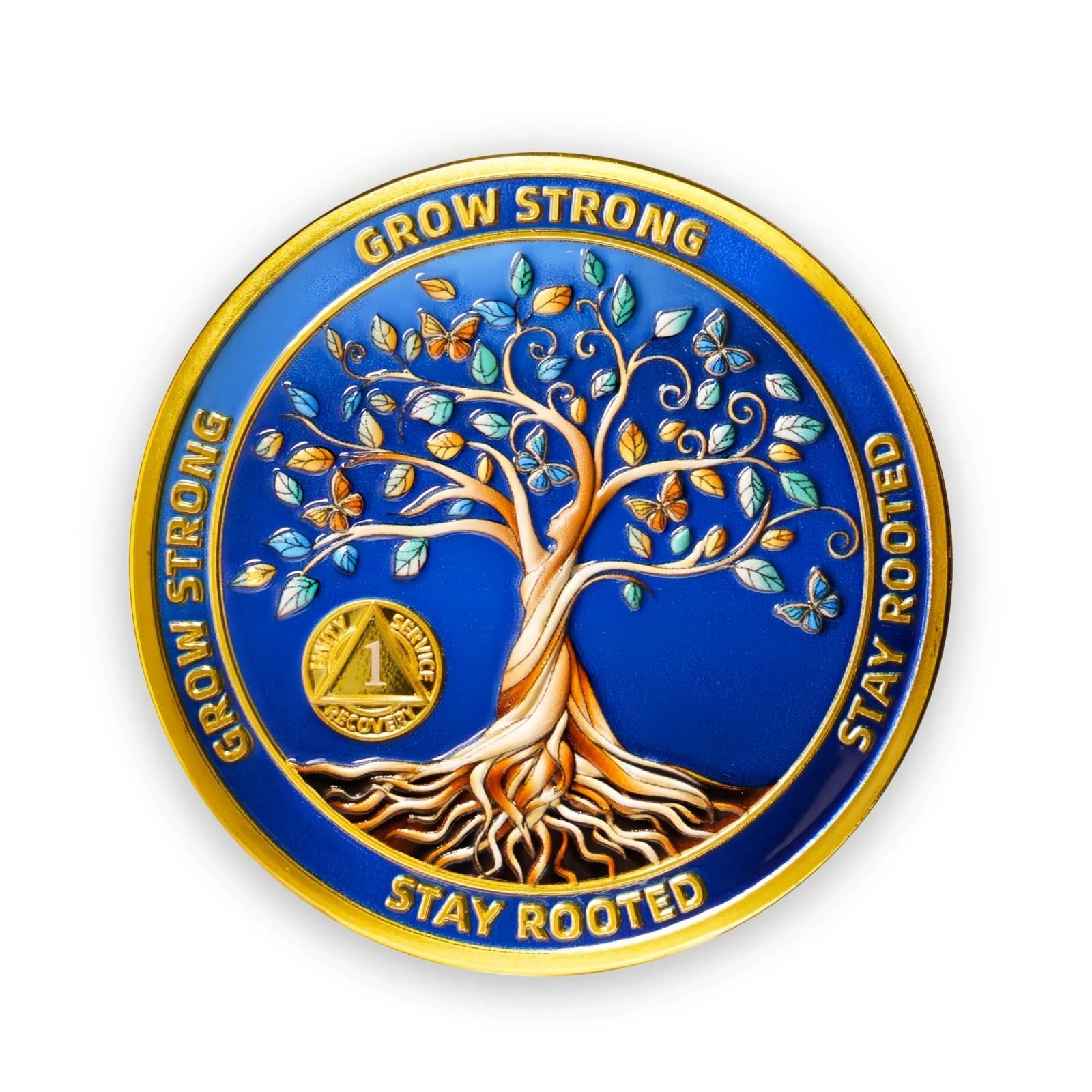 Dancing for Life One Year Sobriety Coin-Recovery Coin 1 Year Sobriety Coin fo…