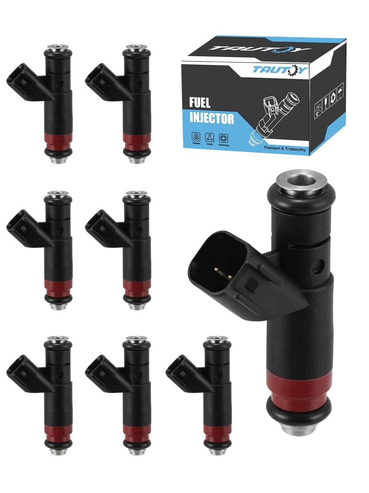 TAUTOY FJ482 Fuel Injectors 8PCS 5.7L Only For Chrysler Aspen 2007 2008,For D…