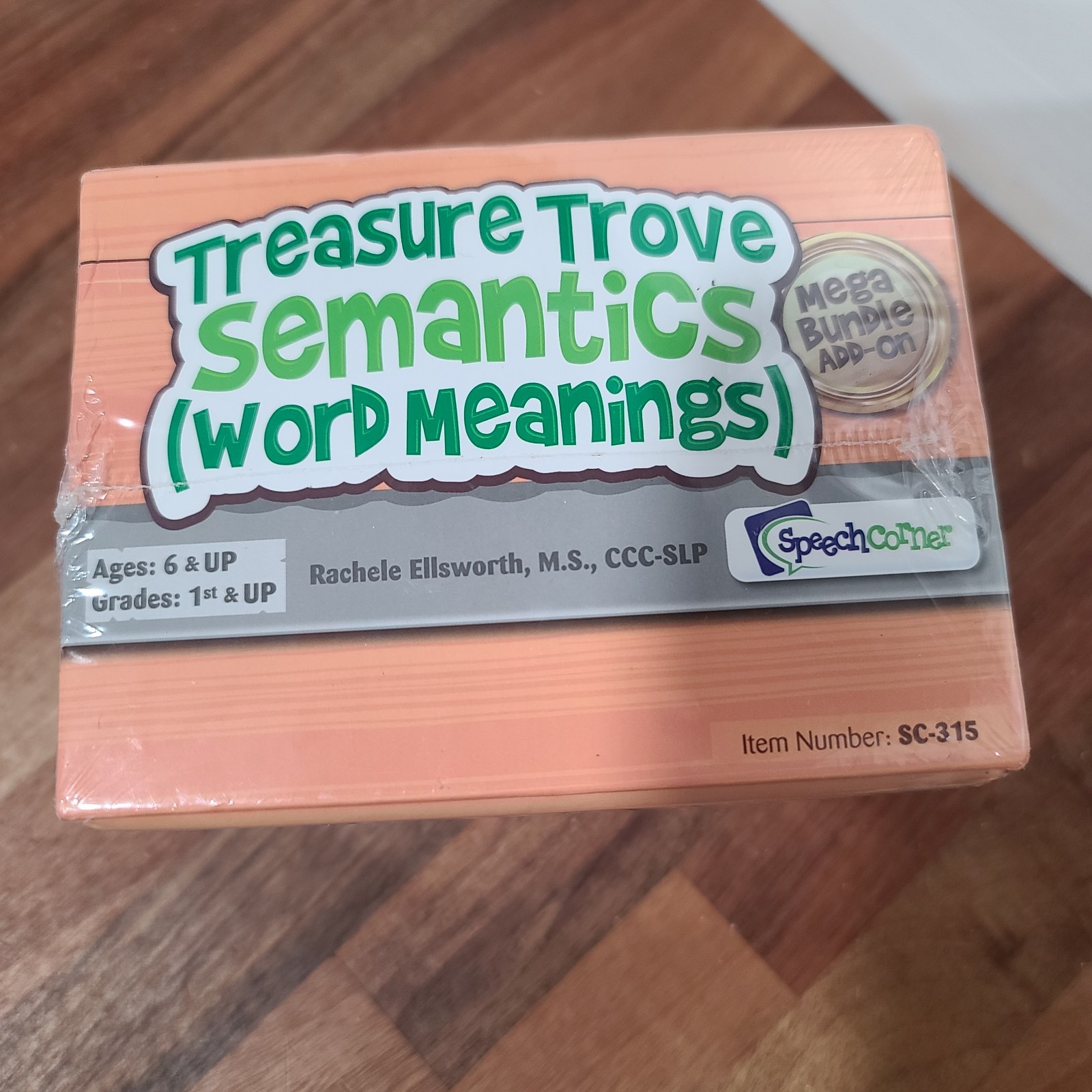 Treasure Trove Semantics Word Meanings Language Cards Mega Bundle Add-On