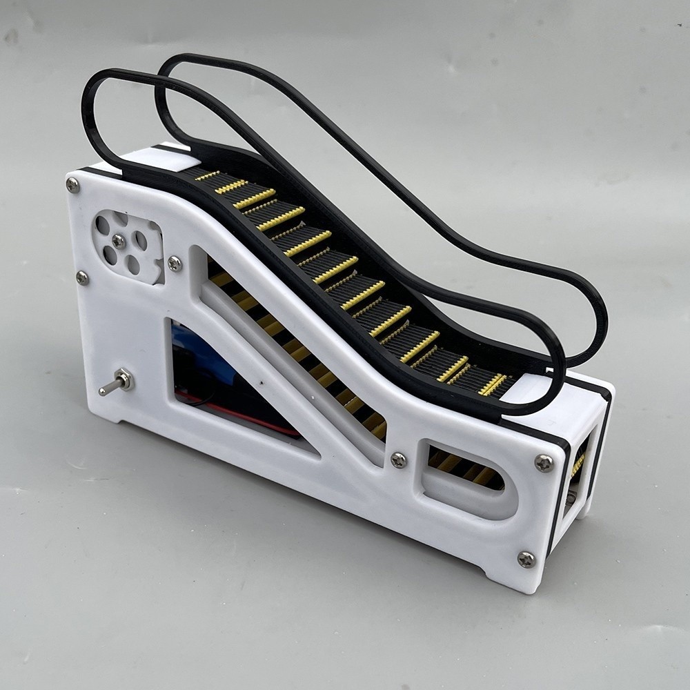 Automatic Electric Escalator Model 3D Printed Simulation Lift Elevator Kids Toy