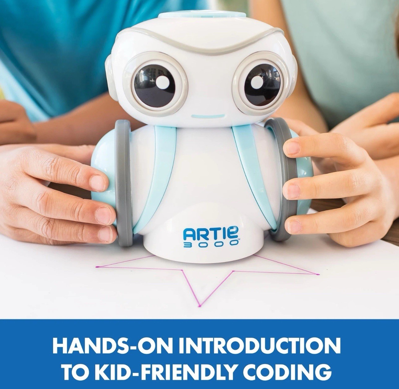 NEW Artie 3000 Coding Robot STEM Toy for Kids Learn Programming and Drawing