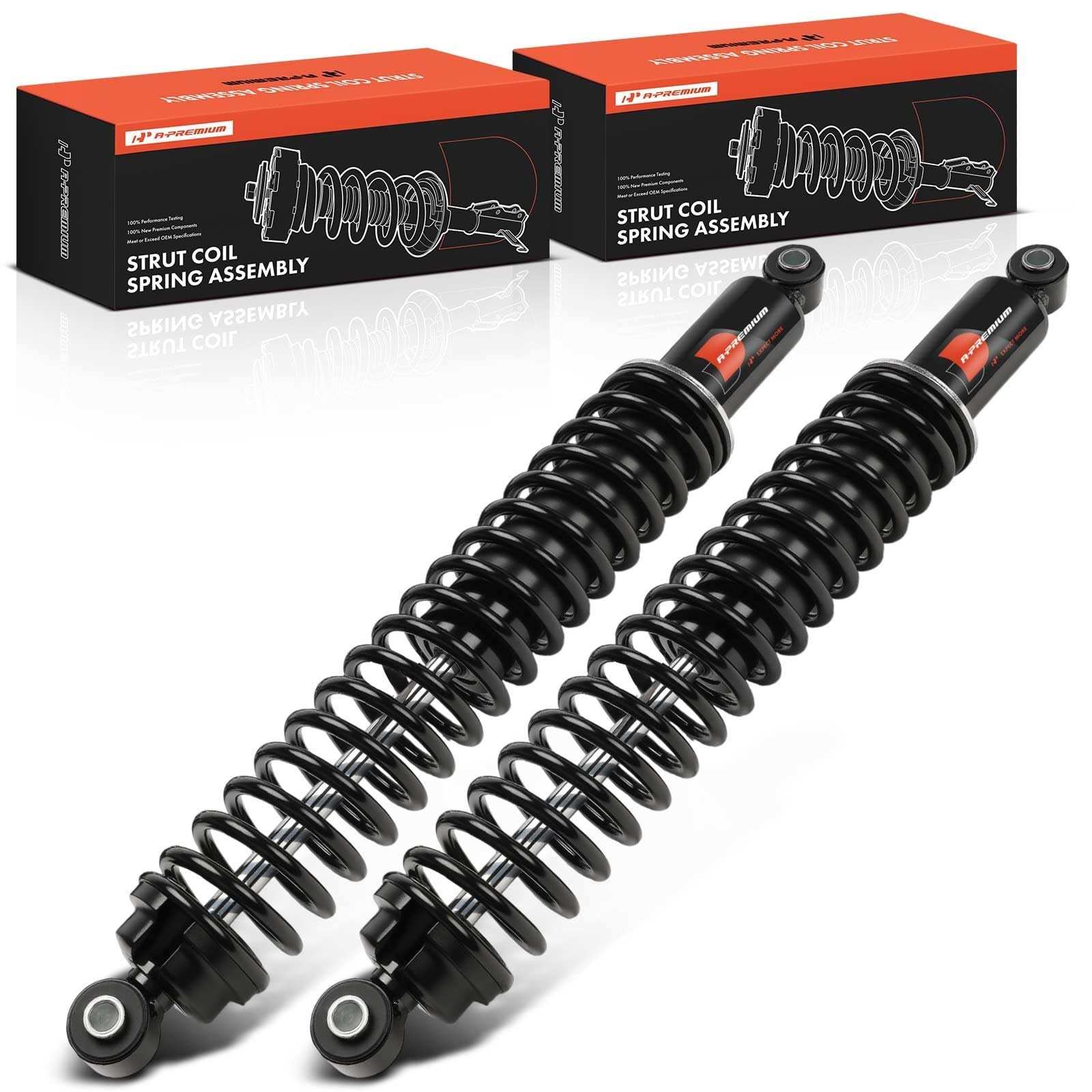A-Premium Rear Towing Shocks Compatible with Jeep Grand Cherokee 1999-2004, W…