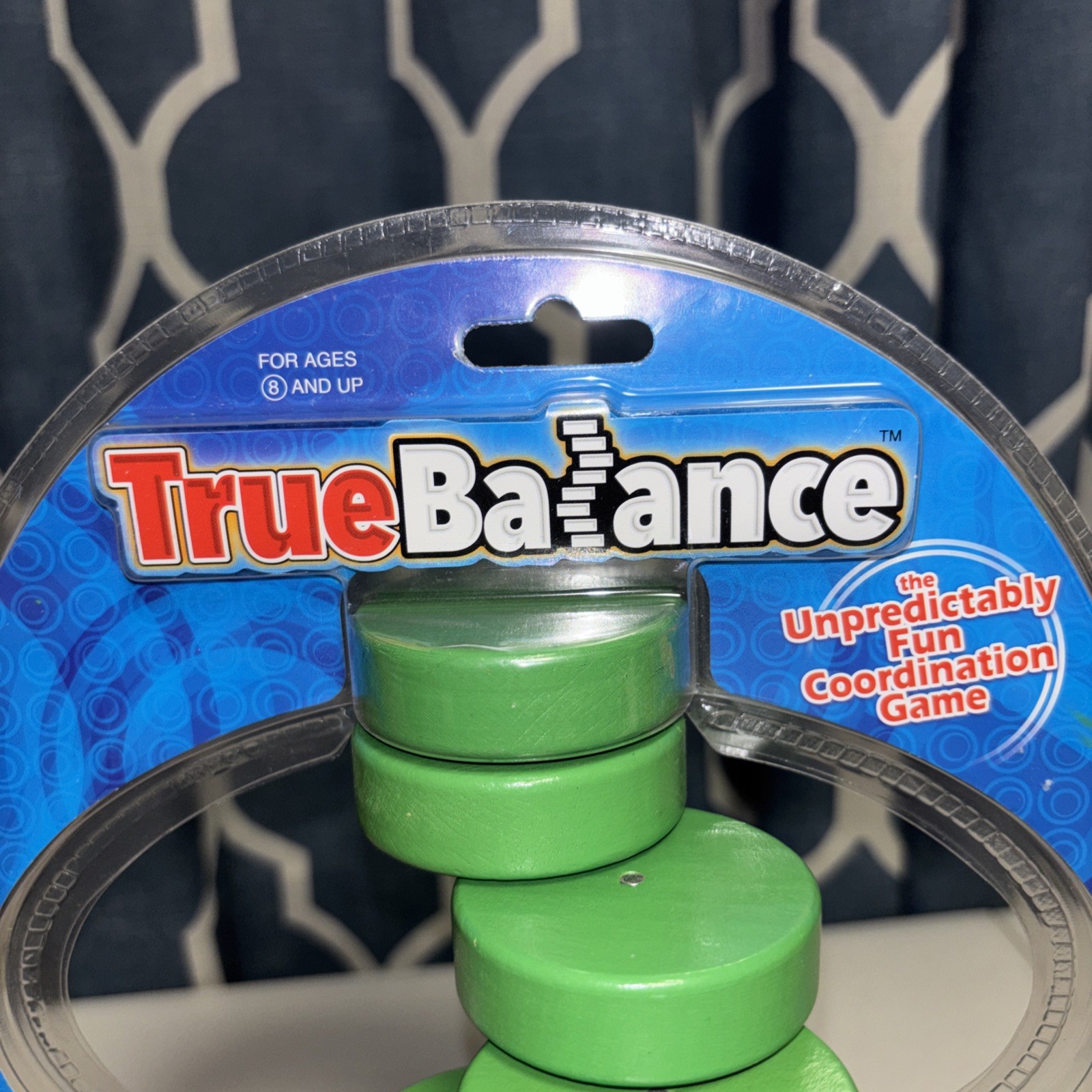 True Balance Coordination STEM Wooden Game Toy Green Fine Motor Skills By Excite