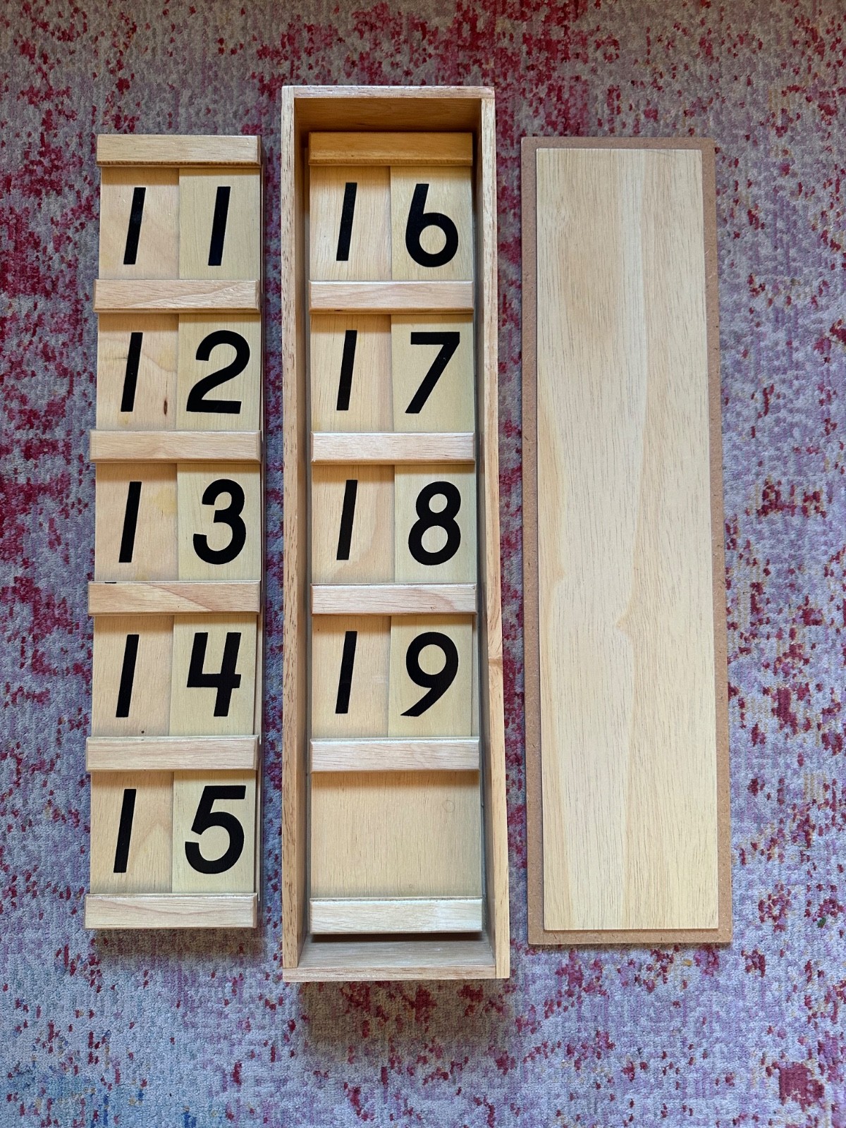 Montessori Teen Boards, Alison’s Montessori, very gently used