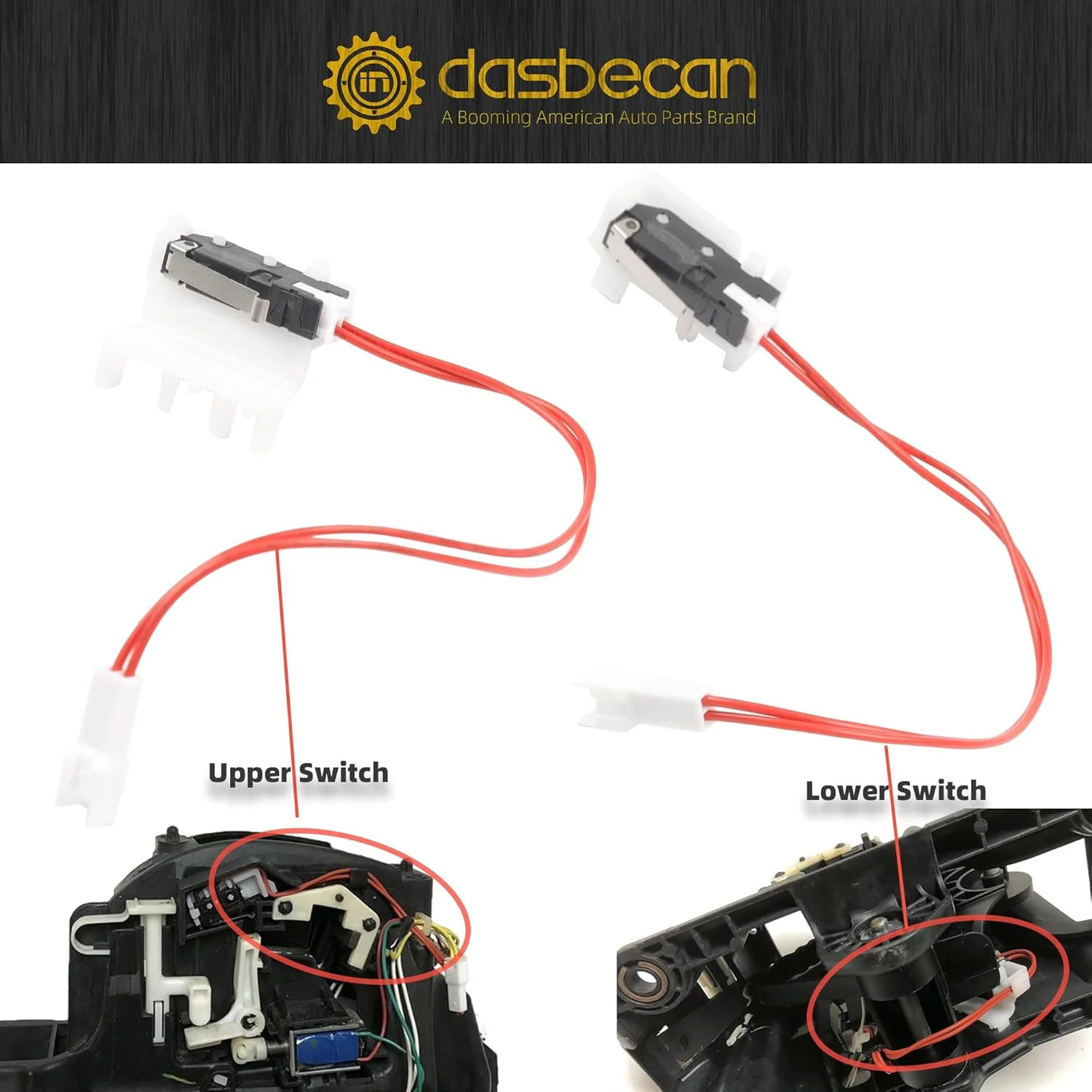 Dasbecan RK5842 Shifter Repair Kit Compatible with Nissan Sentra Pathfinde Altim