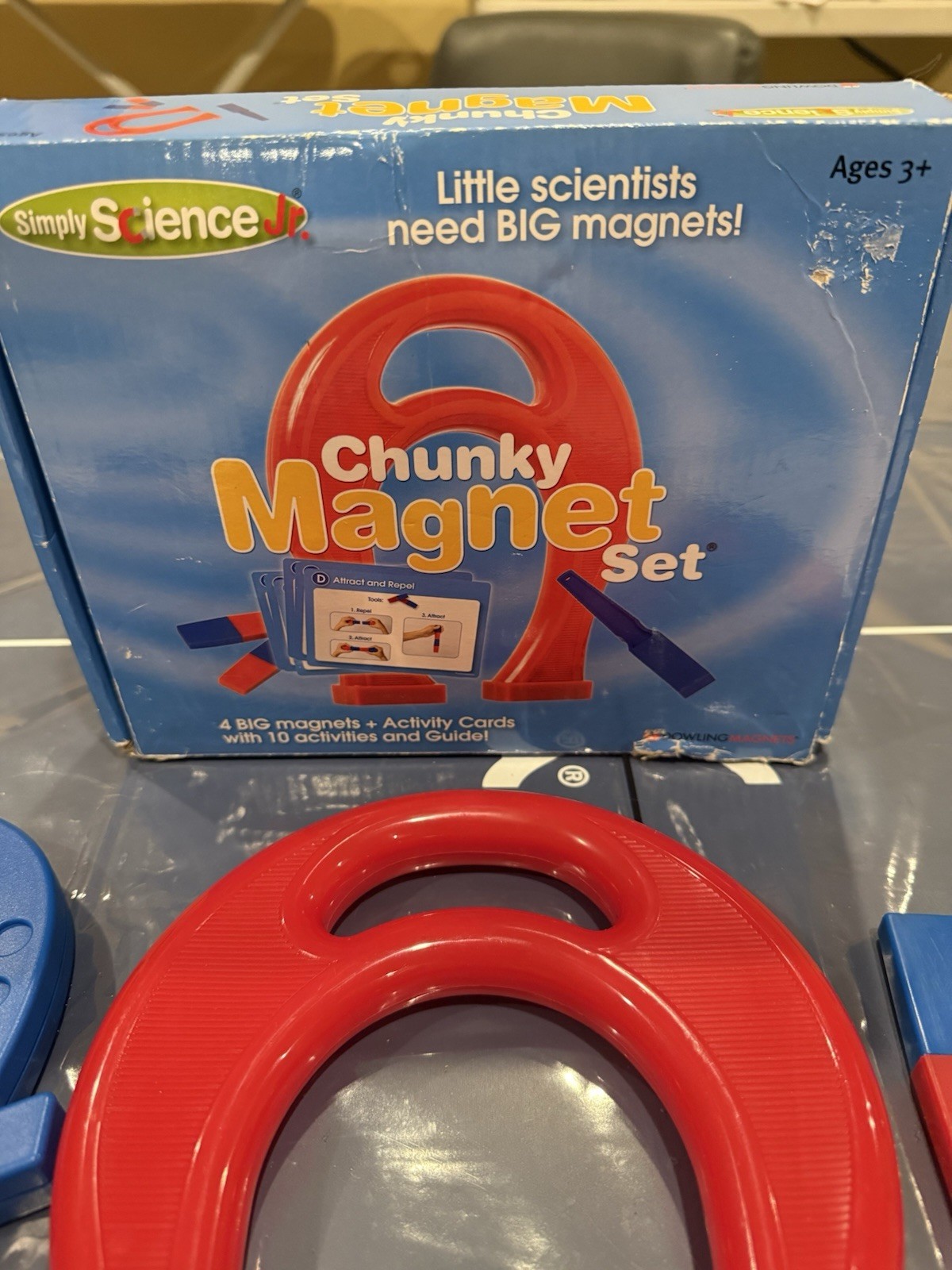 Simply Science Jr Chunky Magnet Set of 6 In Package For Age 3+