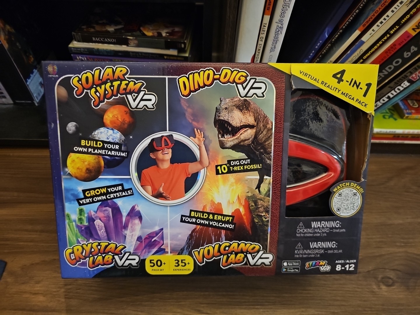 DENTBOX Abacus Brands Virtual Reality 4 in 1 Deluxe VR Lab Mega Pack STEM Learn