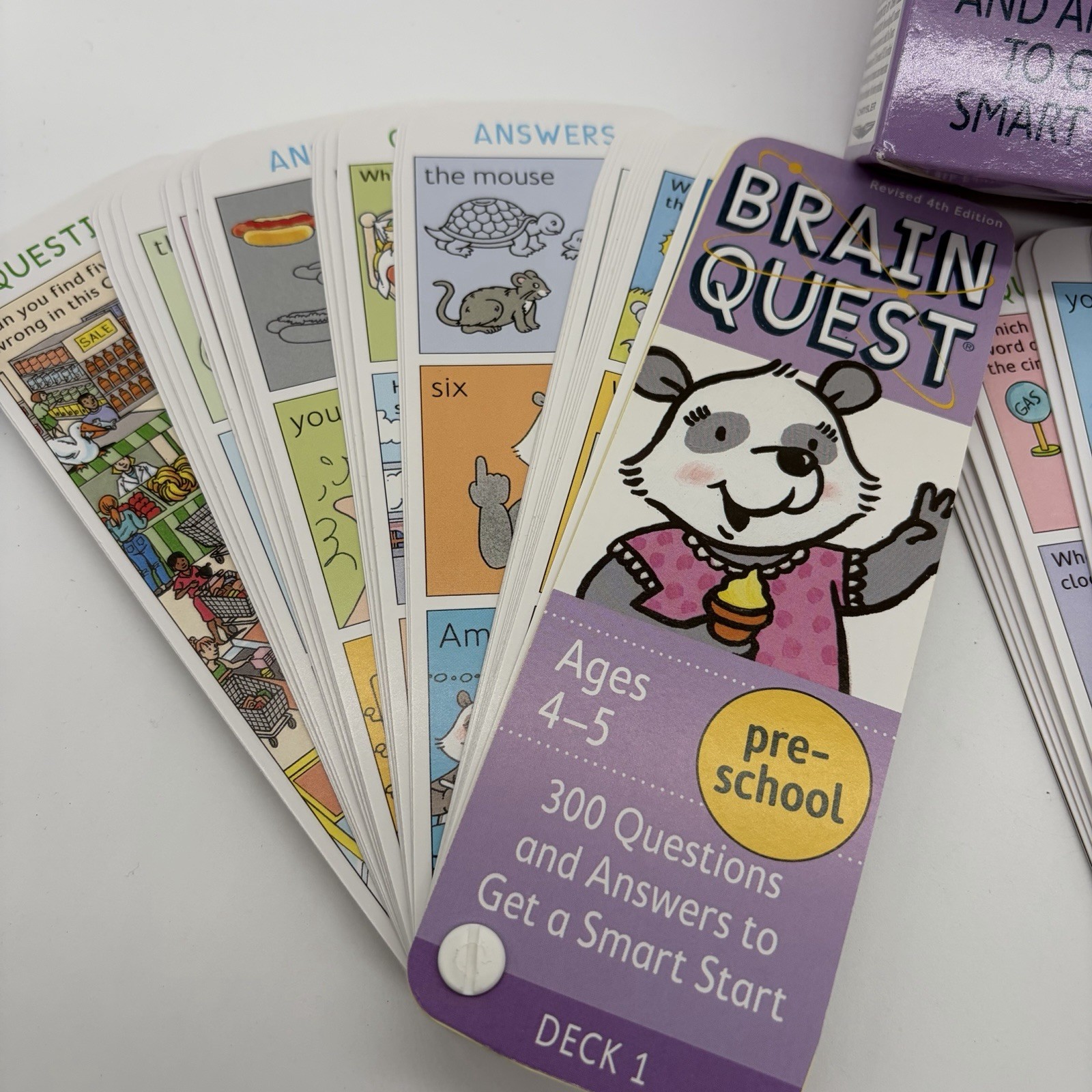 Brain Quest Pre-school – 2 Decks