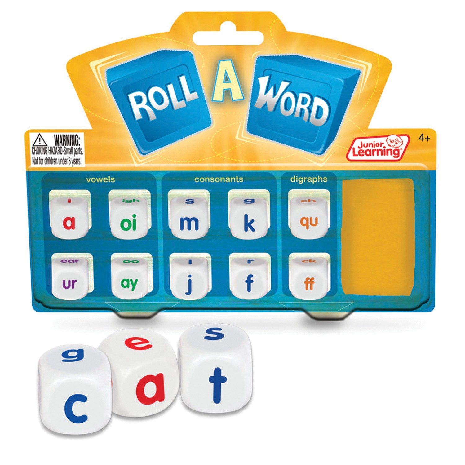 Junior Learning Roll a Word Game – Develop Spelling & Word Formation!