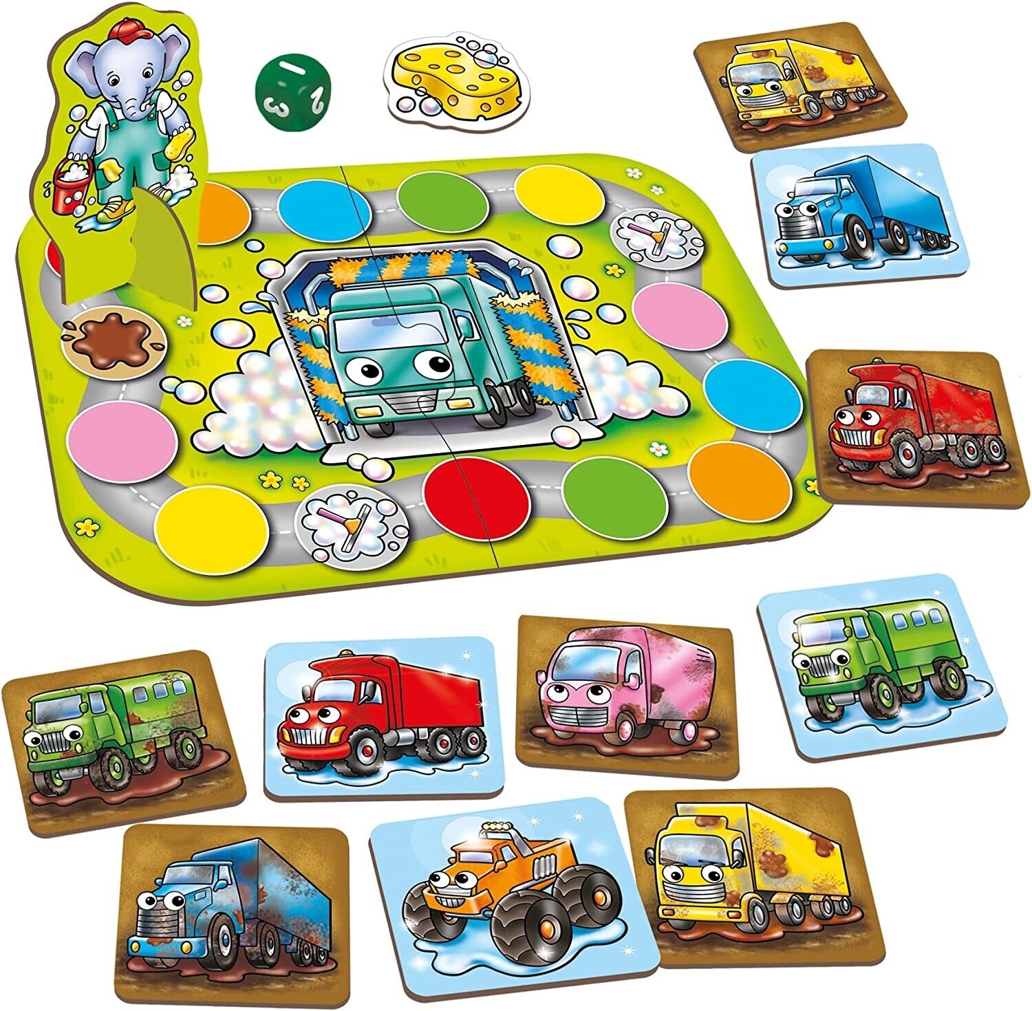 Mucky Trucks by Orchard Toys 3+