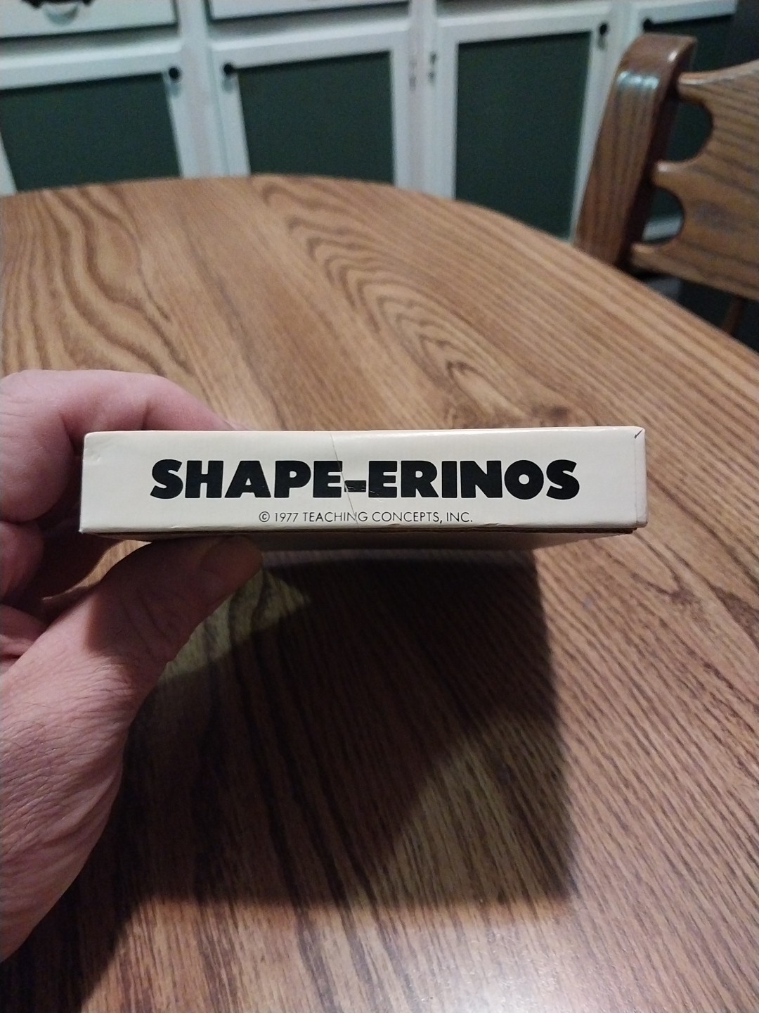 Vintage Shape-Erinos by Teaching Concepts 1977 Learning Game Ages 3 – 5 Nice!