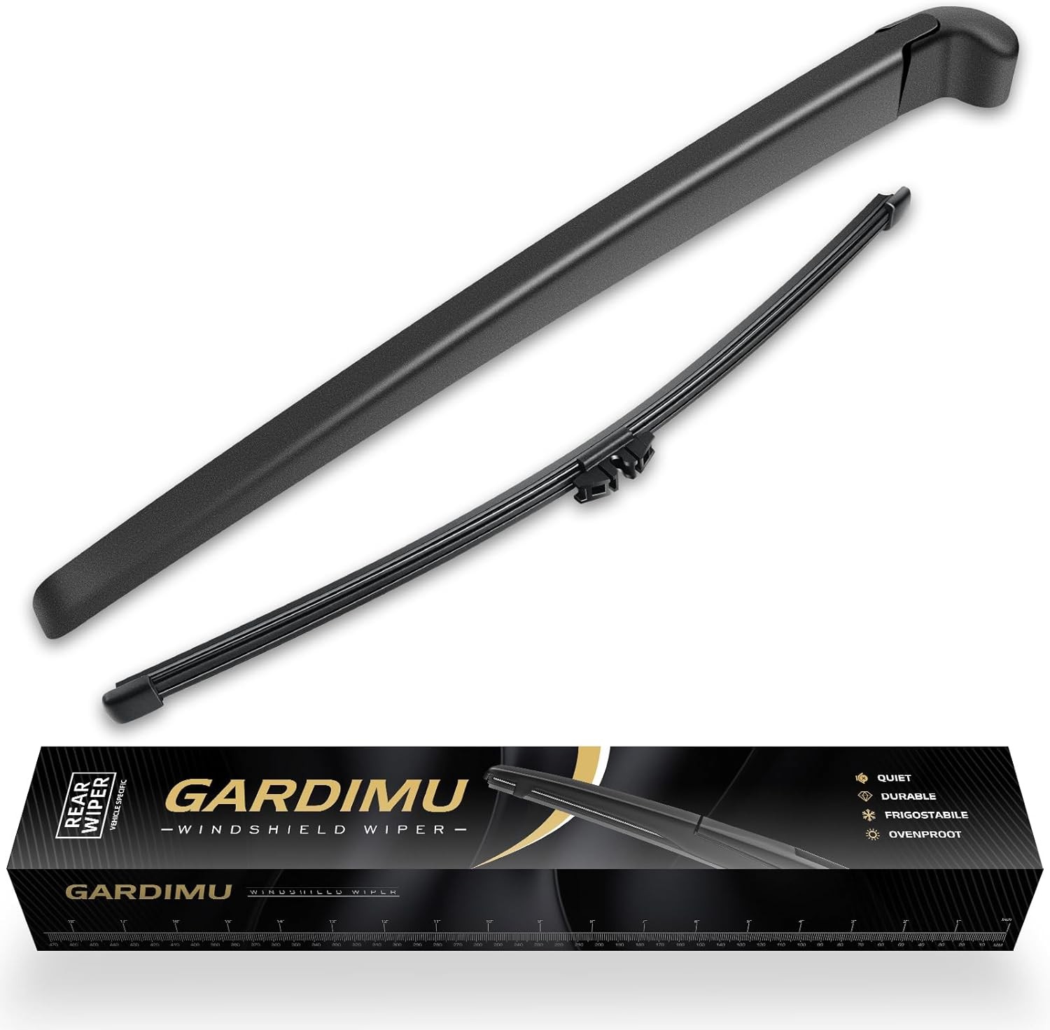 Rear Wiper Blade & Arm Set for BMW X7 2019-2026, Back Windshield Replacement