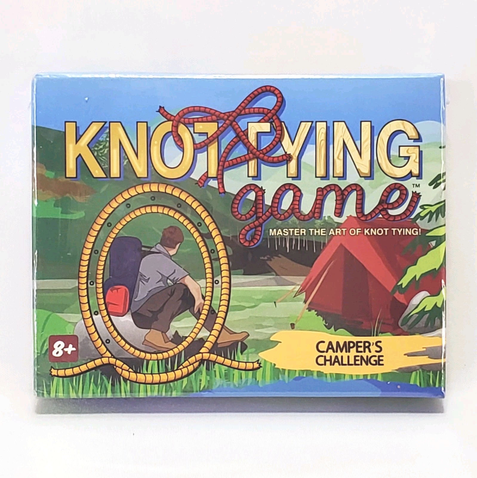 Knot Tying Game Camper’s Challenge Age 8+ Learn 44 Knots ▪︎ New Sealed
