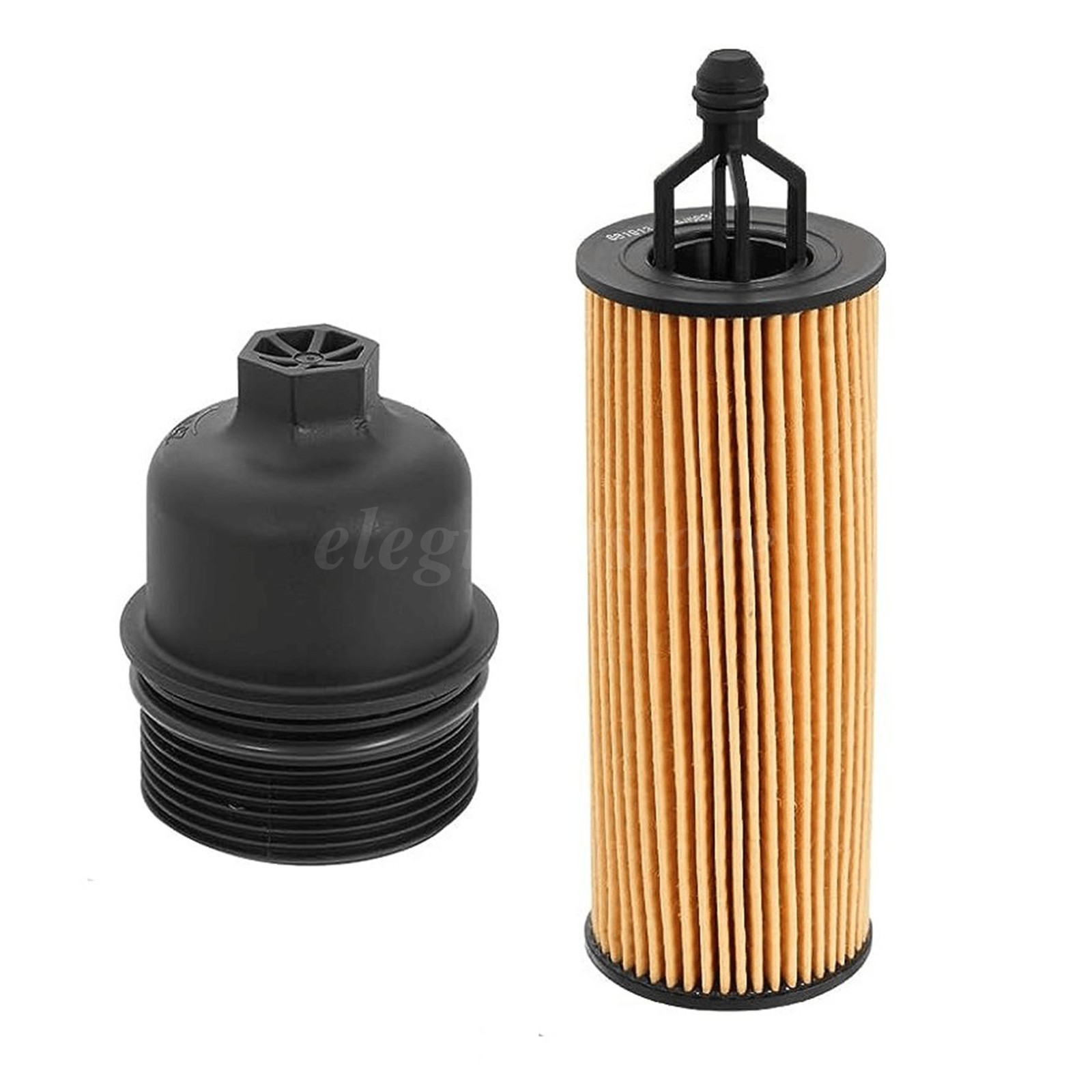 Aluminum Engine Oil Cooler Filter Housing Fit 11-16 Chrysler Dodge Jeep Ram 3.6L