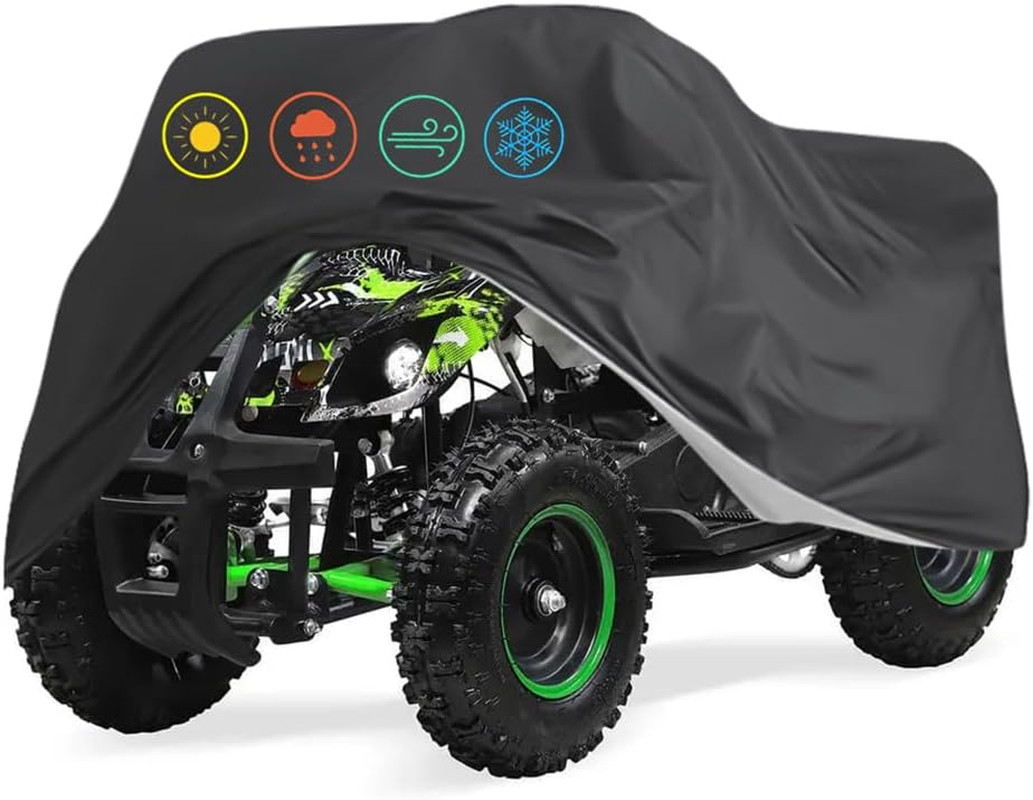 ATV Covers Waterproof 4 Wheeler Covers Quad Covers Used for Polaris Yamaha Suzuk