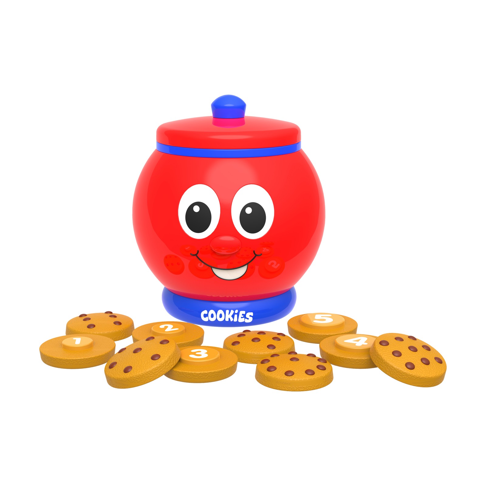New – The Learning Journey Learn with Me – Count & Learn Cookie Jar – Ages 2-5