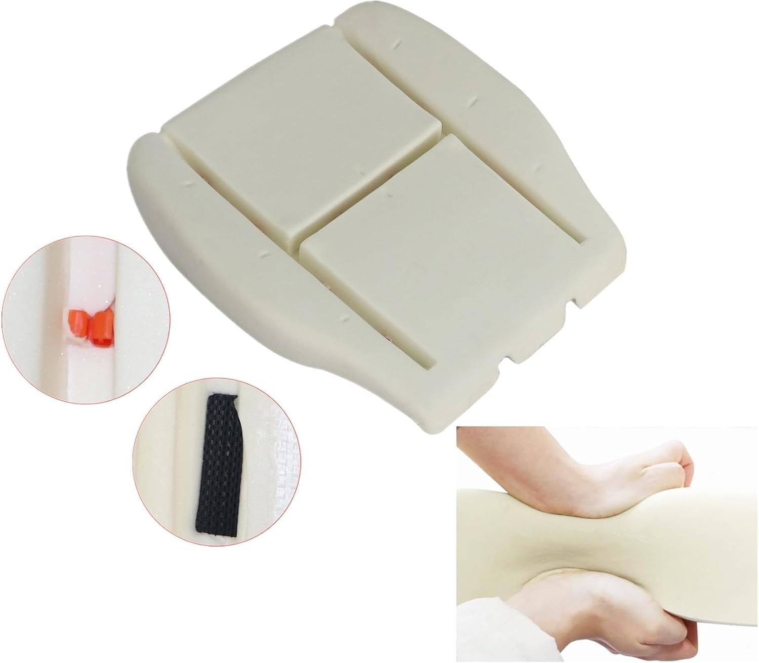 FZJDSD Passenger Side Bottom Replacement Seat Foam Cushion Compatible with Chevy
