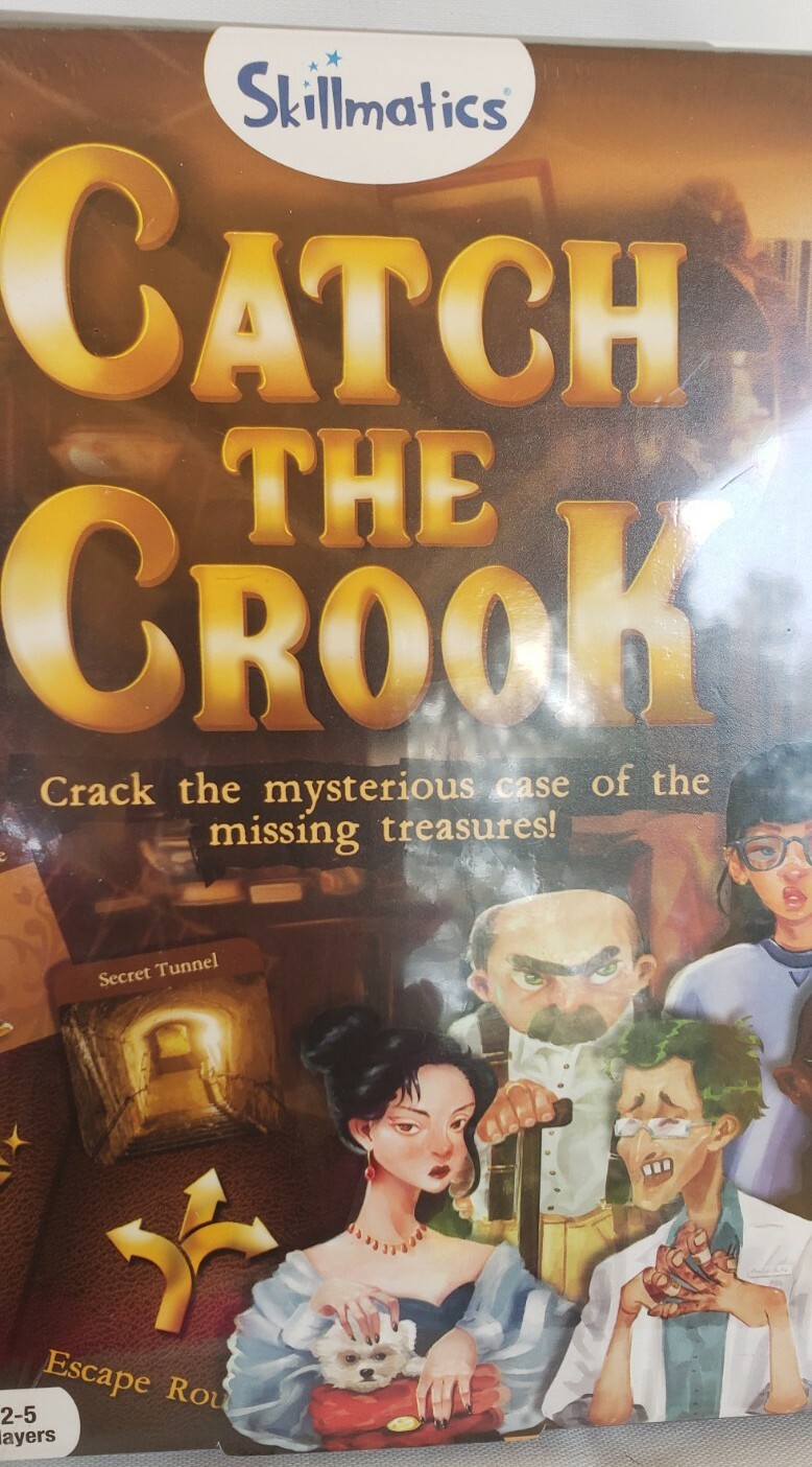Skillmatics Board Game Catch The Crook Strategy Mystery Gift for 8 Yr Olds & Up