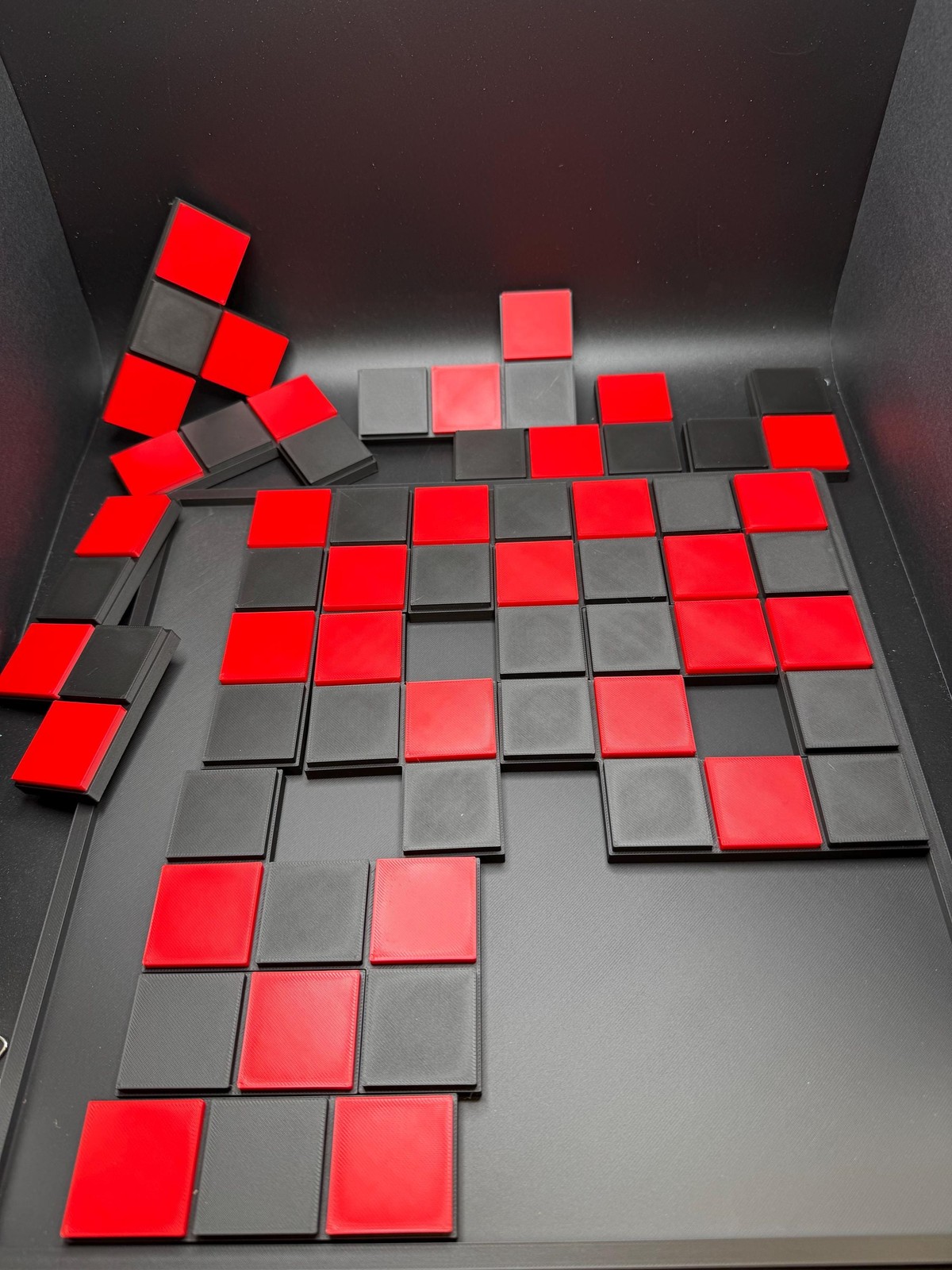 Baffel Puzzle – A Checkerboard Dissection – Modern Recreation of a Classic –