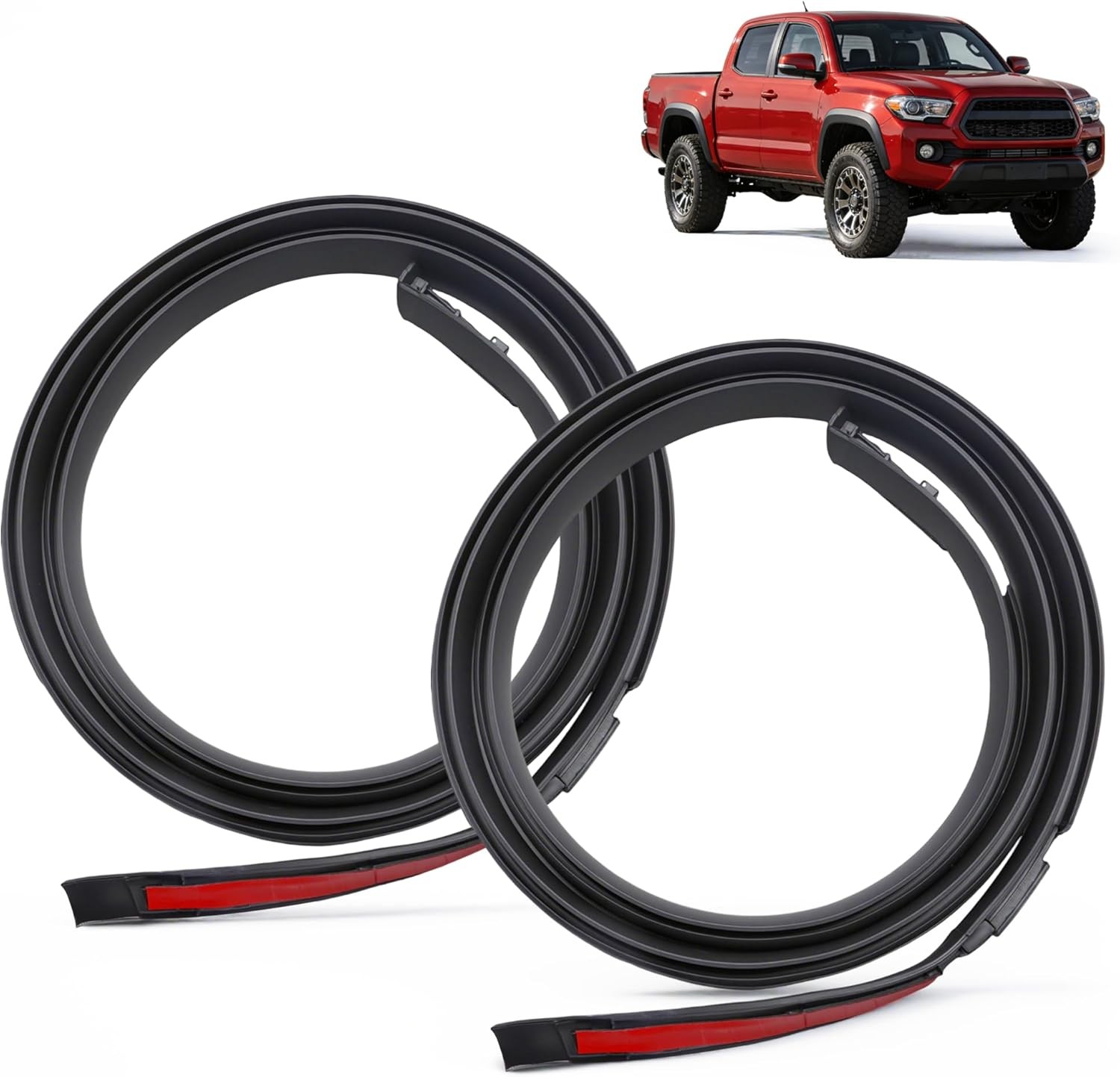 2Pcs Roof Drip Weatherstrips & Molding for Toyota Tacoma Side Sealing