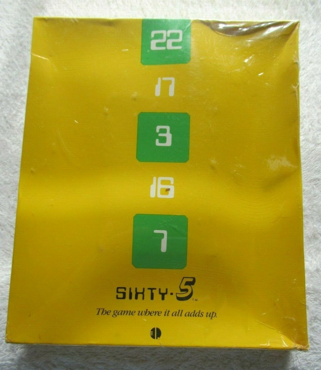 Sixty 5 The Game Where It All Adds Up One Player Age 7+ Vintage 1978