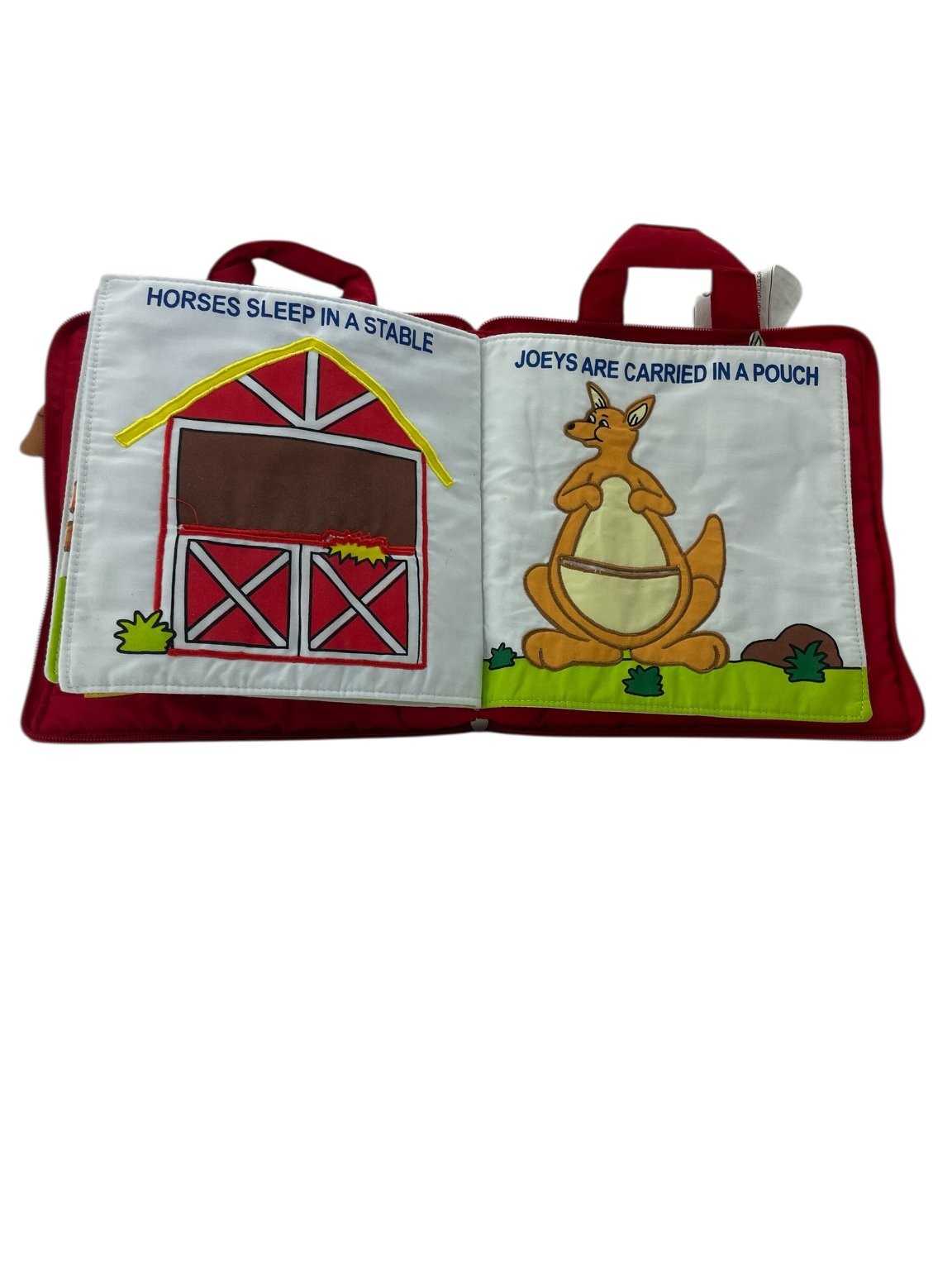 Learning Tree Soft Skills Home Sweet Home Educational Quiet Book Animals