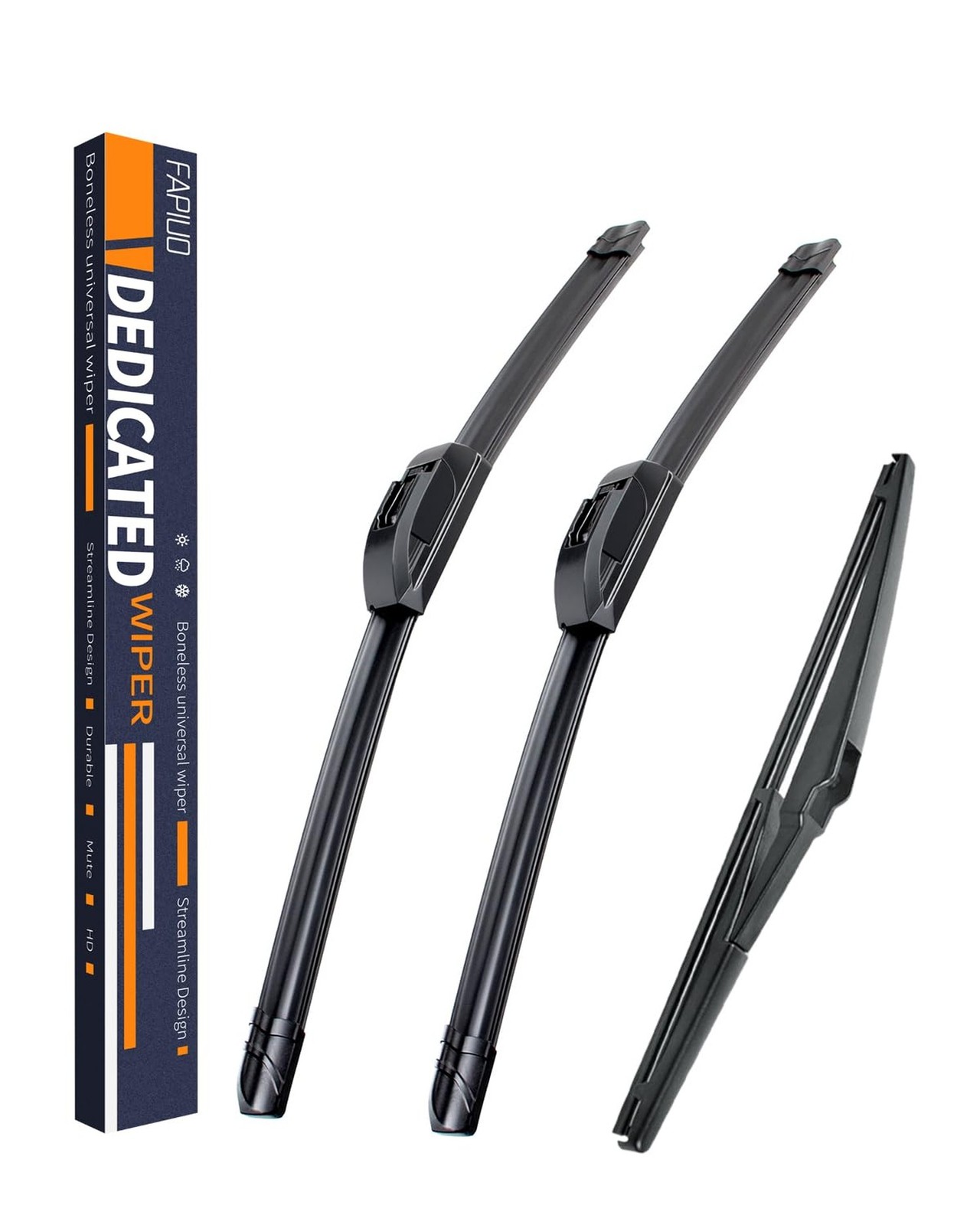 Replacement for Lexus CT200h 2011-2017 Silent Wipers -FAPIUO Front and Rear W…