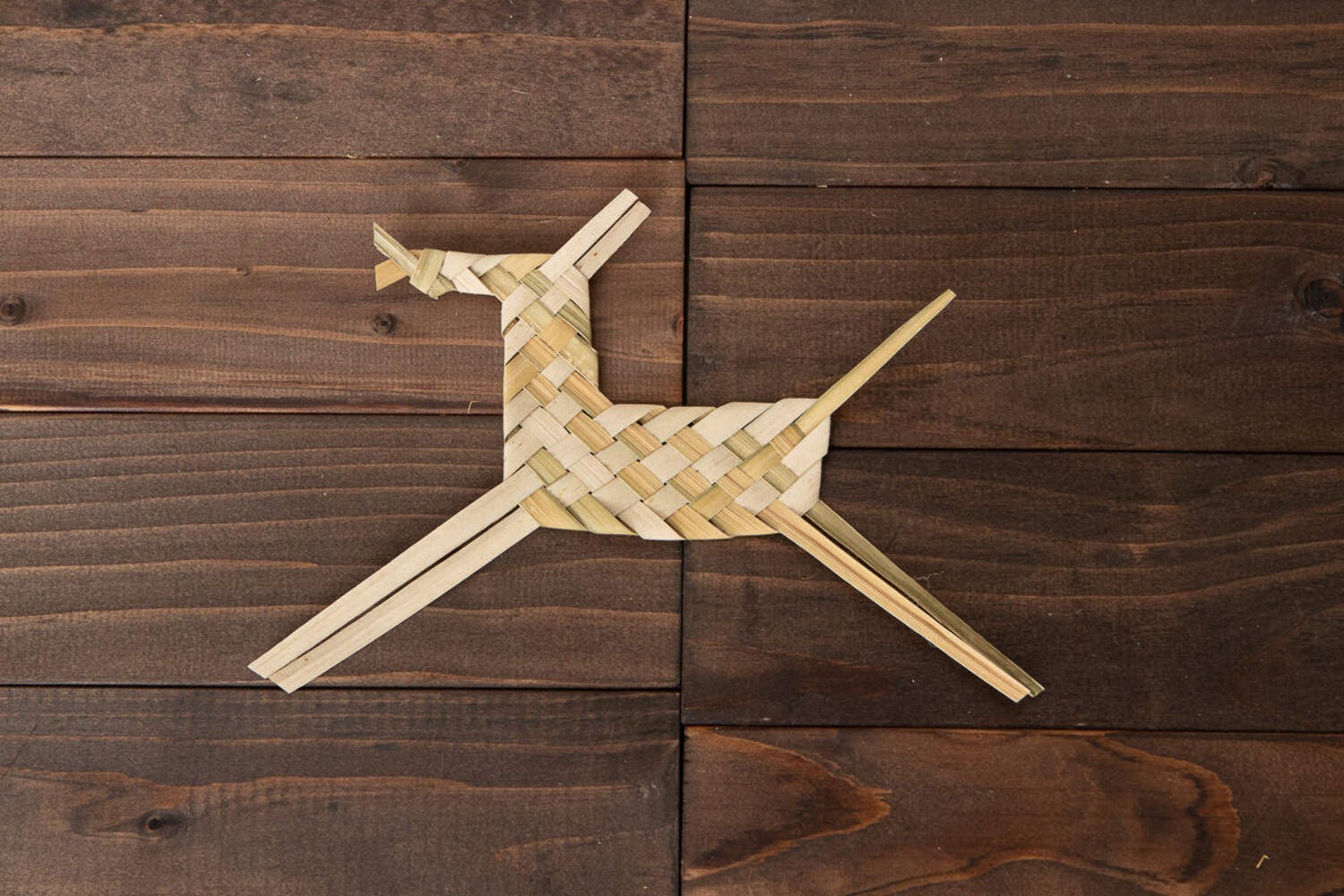 Japanese Grass Toy – Handmade Animal Toy Natural Craft