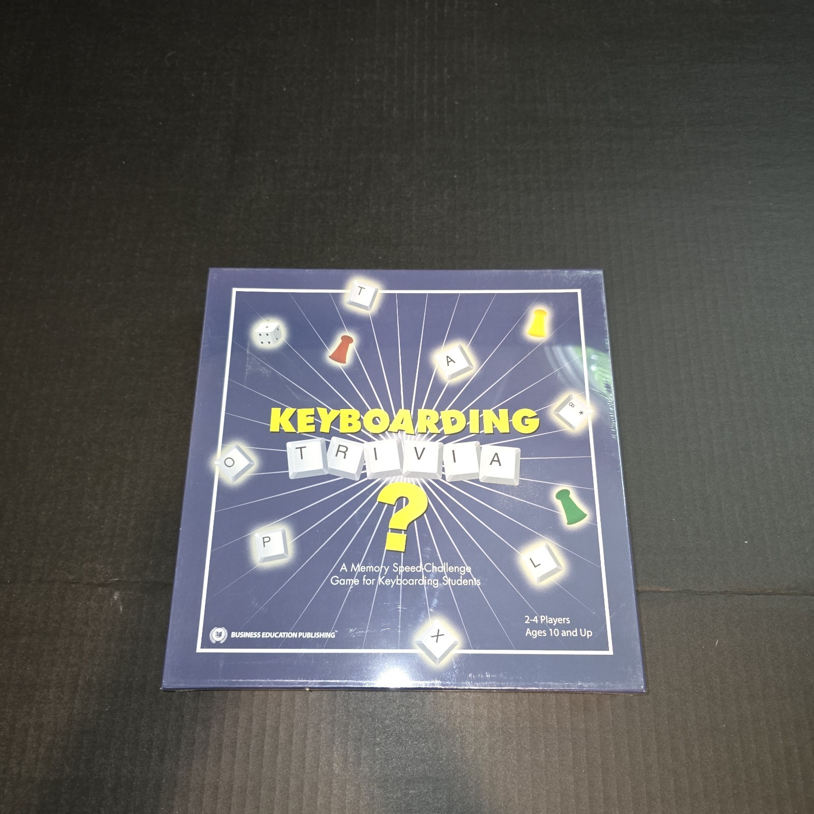 NEW Sealed Keyboarding Trivia by B.E. Publishing Classroom Utility Board Game