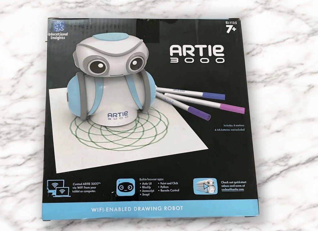 NEW Artie 3000 Coding Robot STEM Toy for Kids Learn Programming and Drawing