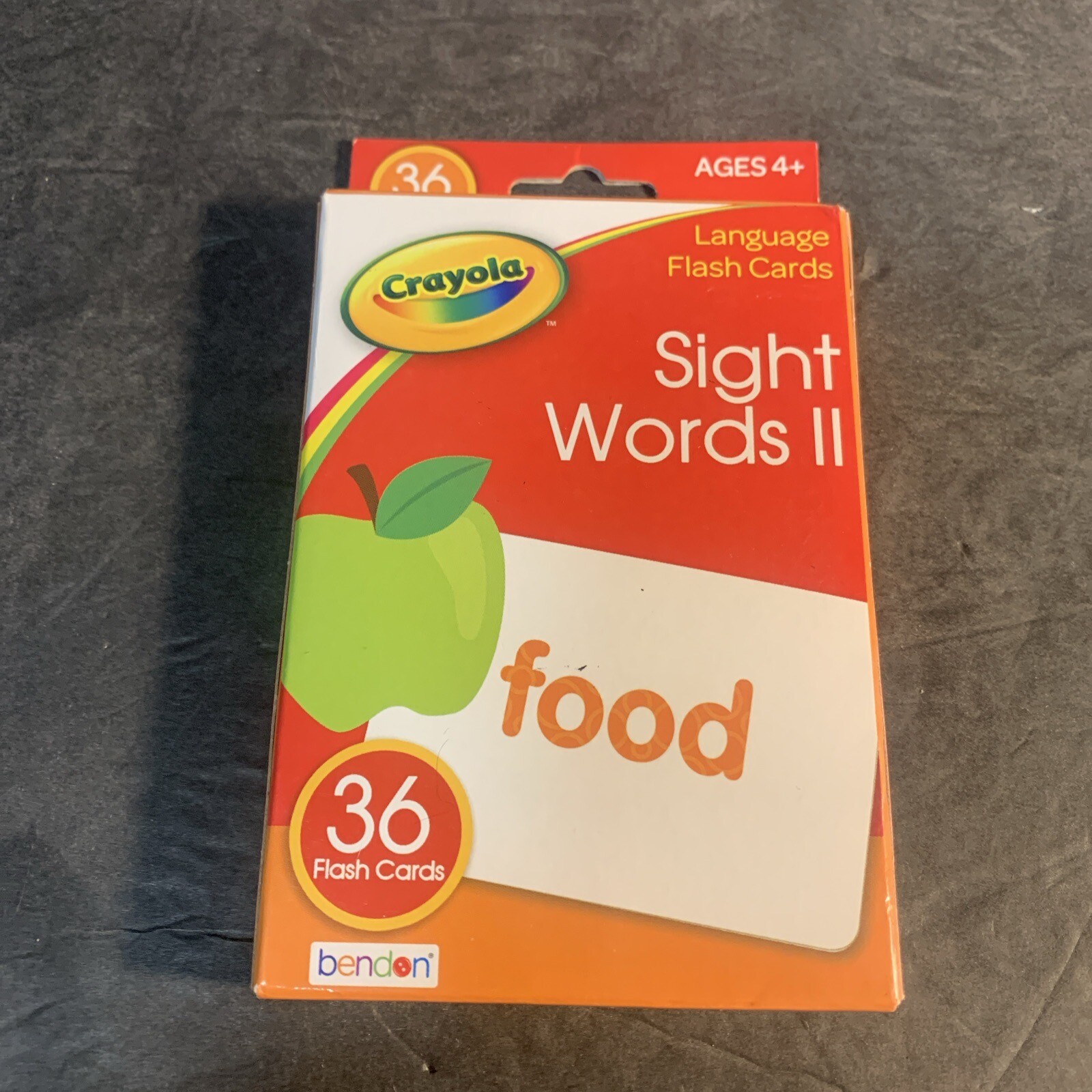 3 Sets of NEW CRAYOLA Flash Cards Counting, Sight Words, Sight Words 2