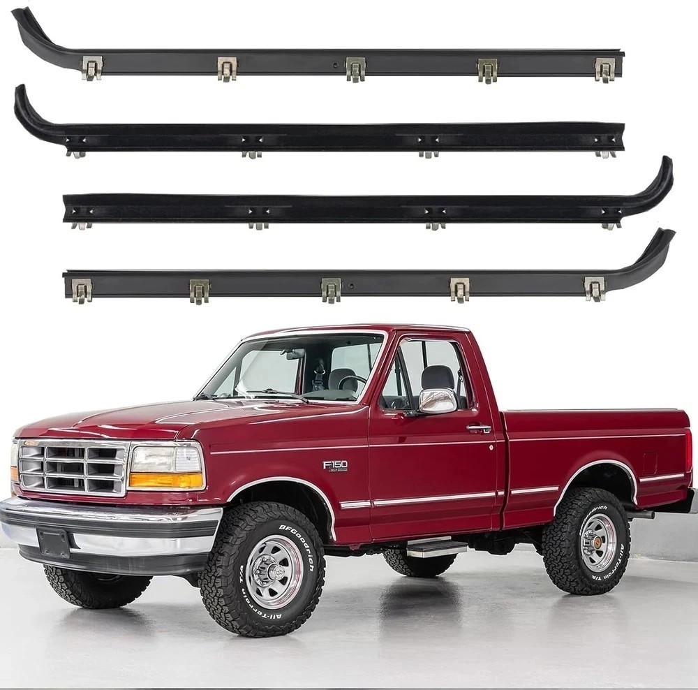 Window Molding Sweep Felt Trim Seal for 1987-1997 Ford F150 F250 F350