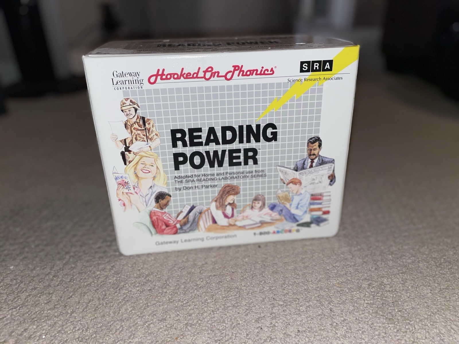Hooked on Phonics Reading Power SRA Cassettes Booklet Key Set 1992 Vintage Read