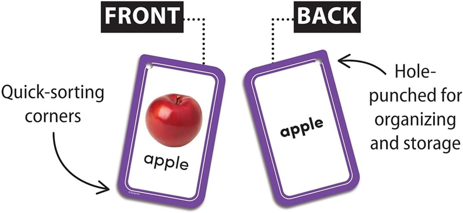 Flash Cards Picture Words Early Language Learning Educational Elementary Scho…