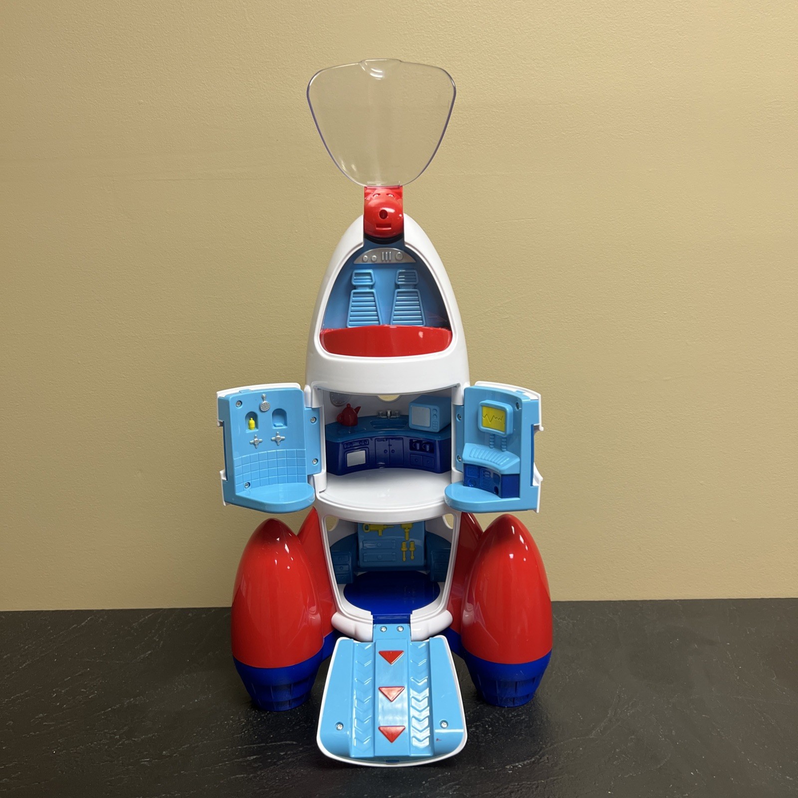 Lakeshore Educational Play & Explore Rocket Ship Rocket No Figures 17″ tall