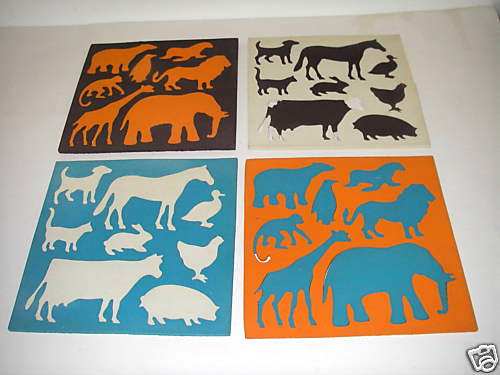 Mix & Match Animal Puzzle Set Educational Flexible Rubber Interchangeable Toy