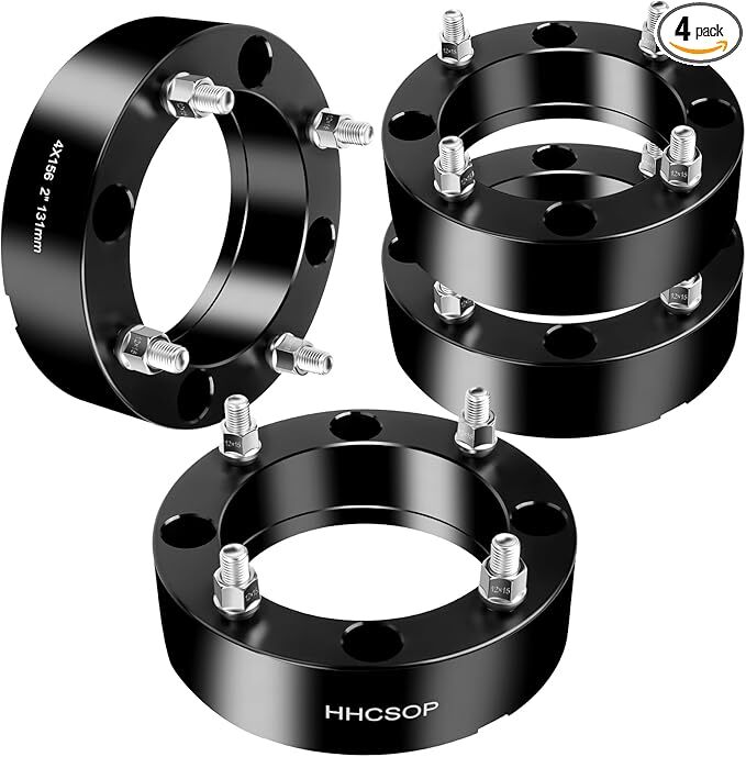 HHCSOP 4×156 2″ ATV Wheel Spacers for Polaris RZR 900 2015-2017, Polaris RZR XP
