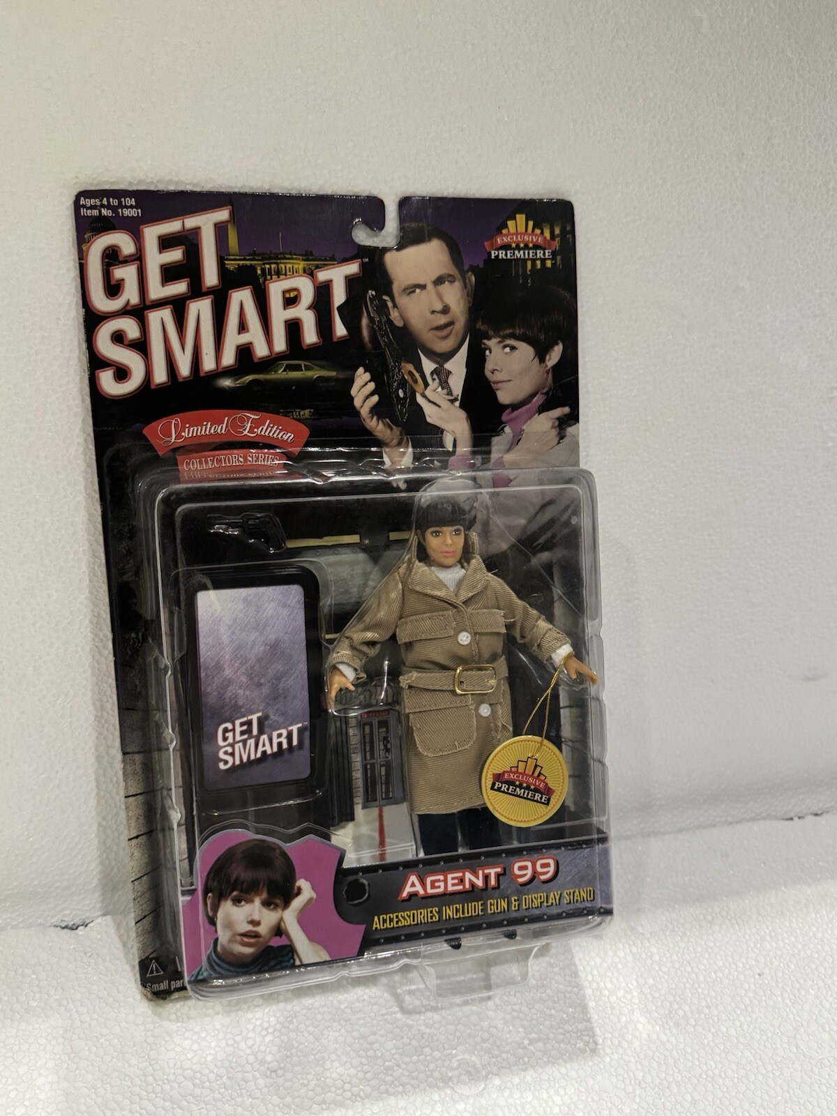 GET SMART AGENT 99 LIMITED EDITION 1998 ACTION FIGURE SEALED