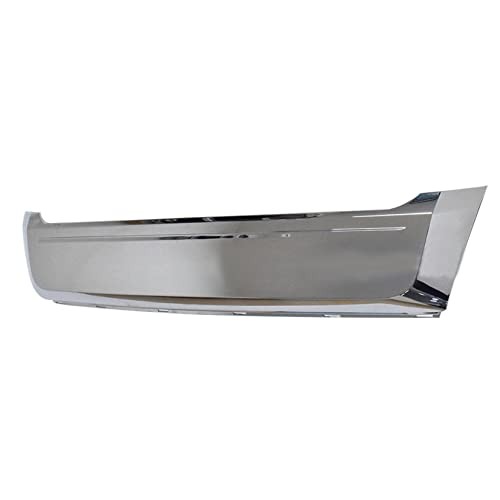 Front Lower Bumper Grille Moulding Chrome Plastic Silver Replacement for 2011