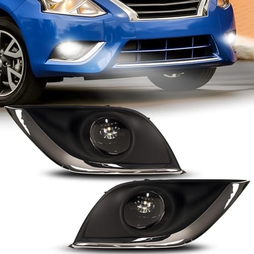 LED Fog Lights Compatible With 2015-2019 Sunny/Versa Nissan 2014-2025 SUNNY
