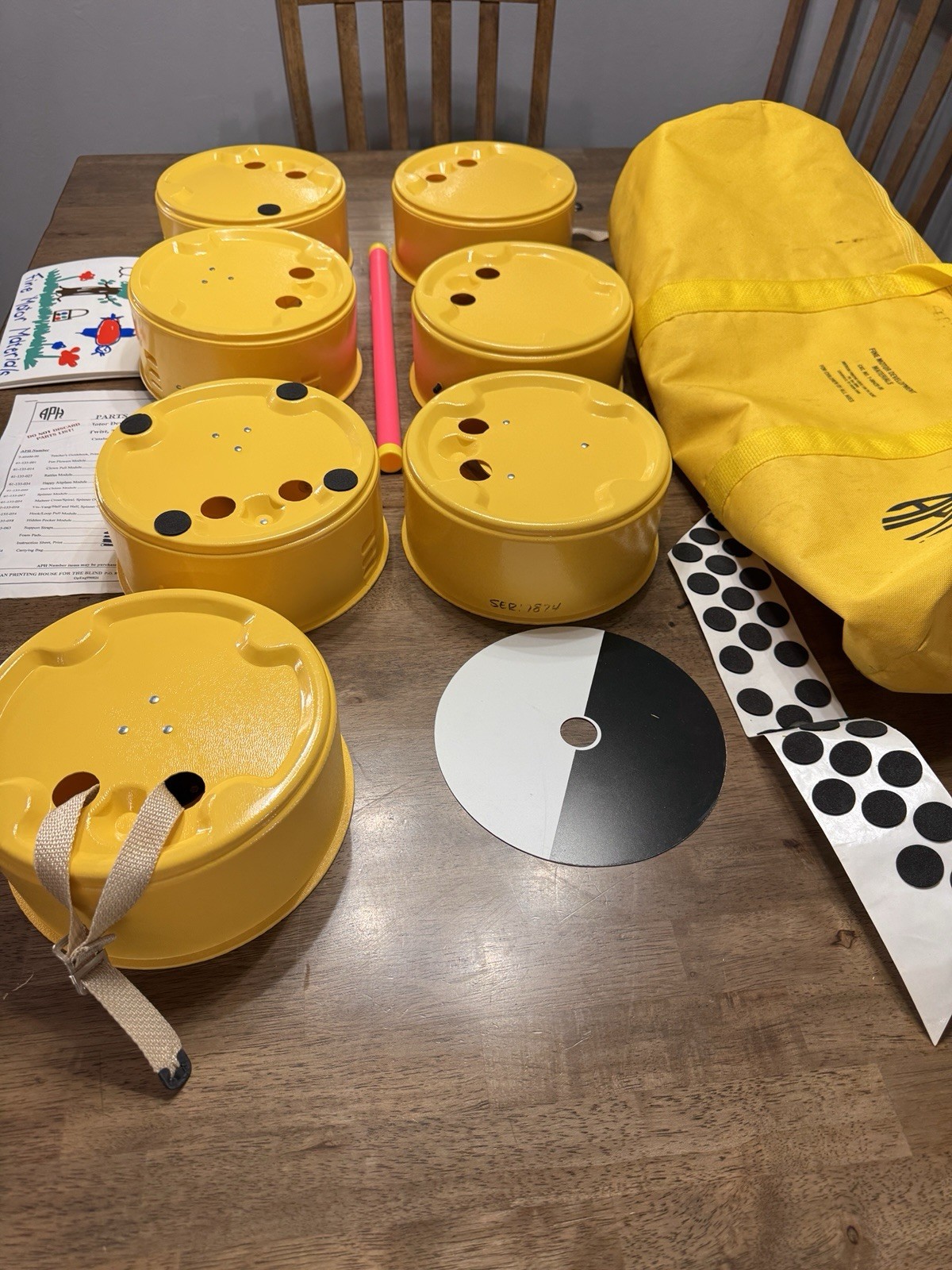 Fine Motor Development Material Kit APH & Carry Bag