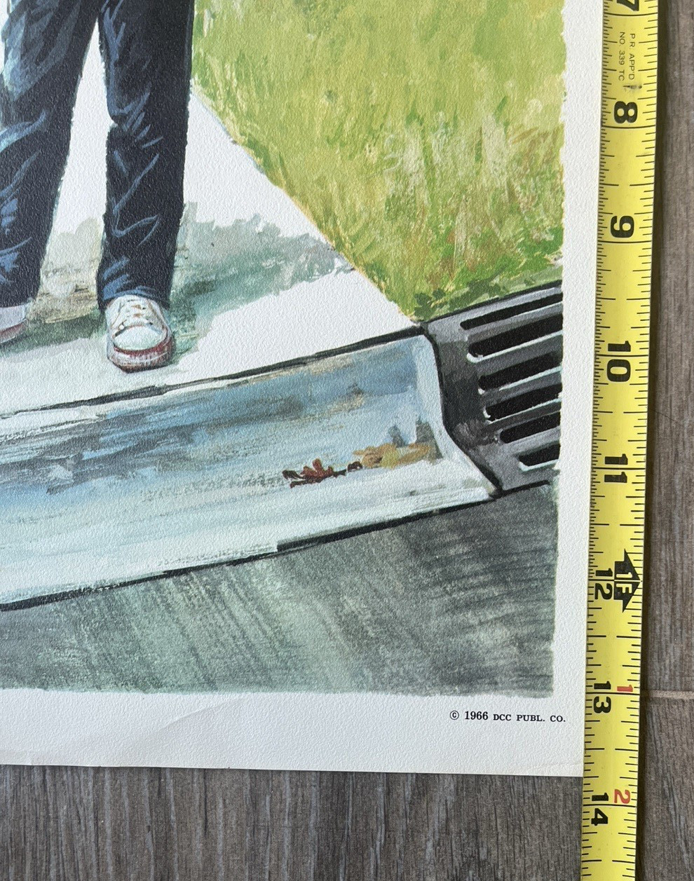9 Vintage 1966 Original School Teaching Posters DCC Publ Children Playing/Safety